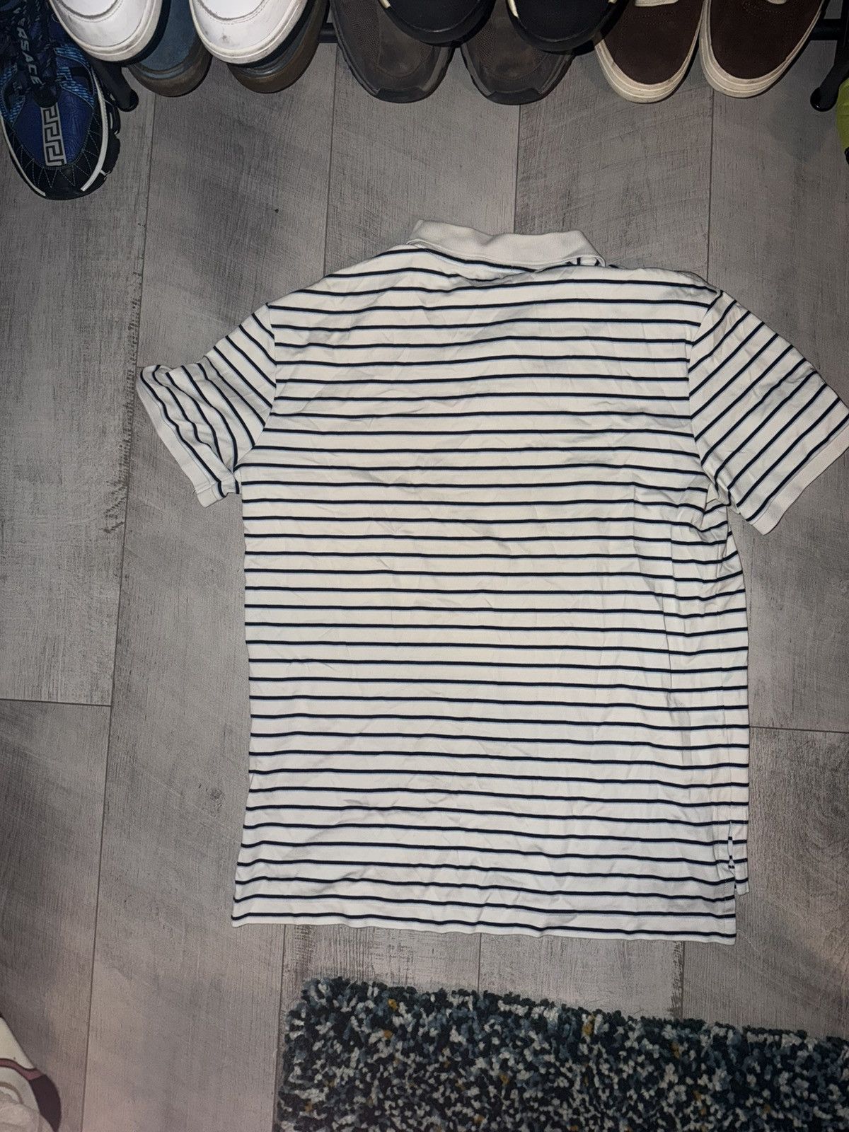 Polo Ralph Lauren White striped polo ralph lauren Size US M / EU 48-50 / 2 - 6 Thumbnail