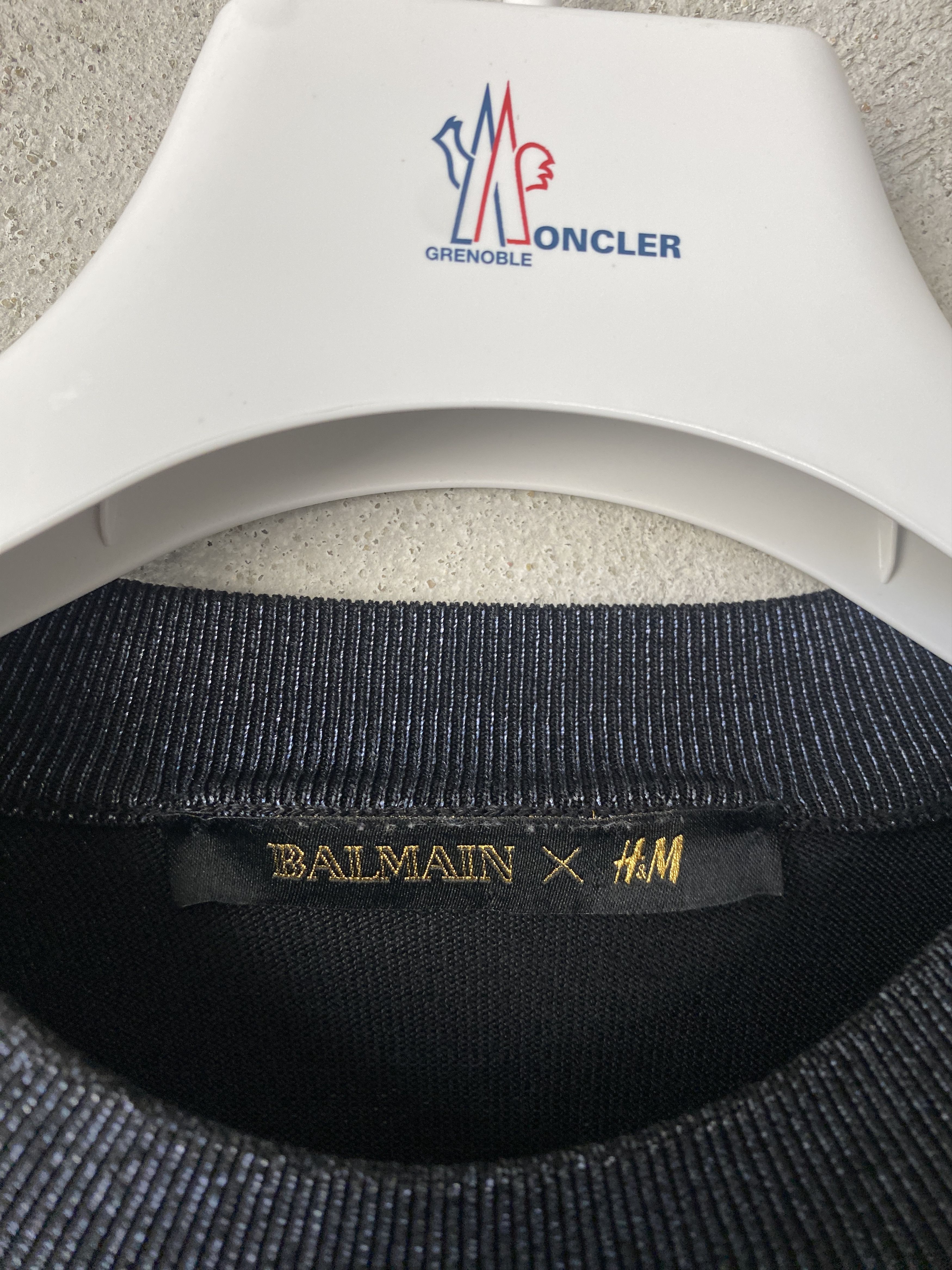 Balmain × H&M H&M x Balmain shimmering sweater knitwear Size S / US 4 / IT 40 - 3 Thumbnail