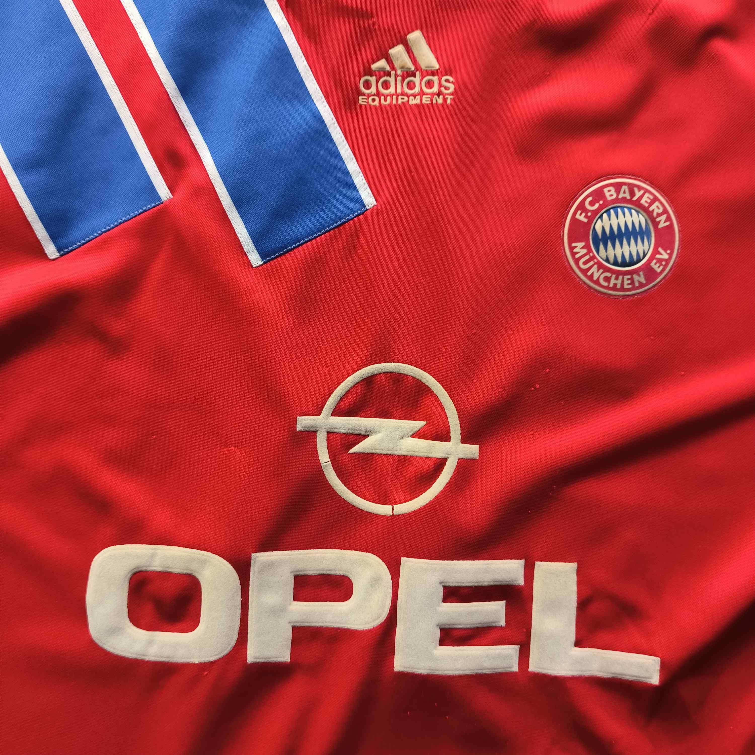 Adidas Bayern Munich 1993-95 Adidas home #10 football jersey size M Size US M / EU 48-50 / 2 - 4 Thumbnail