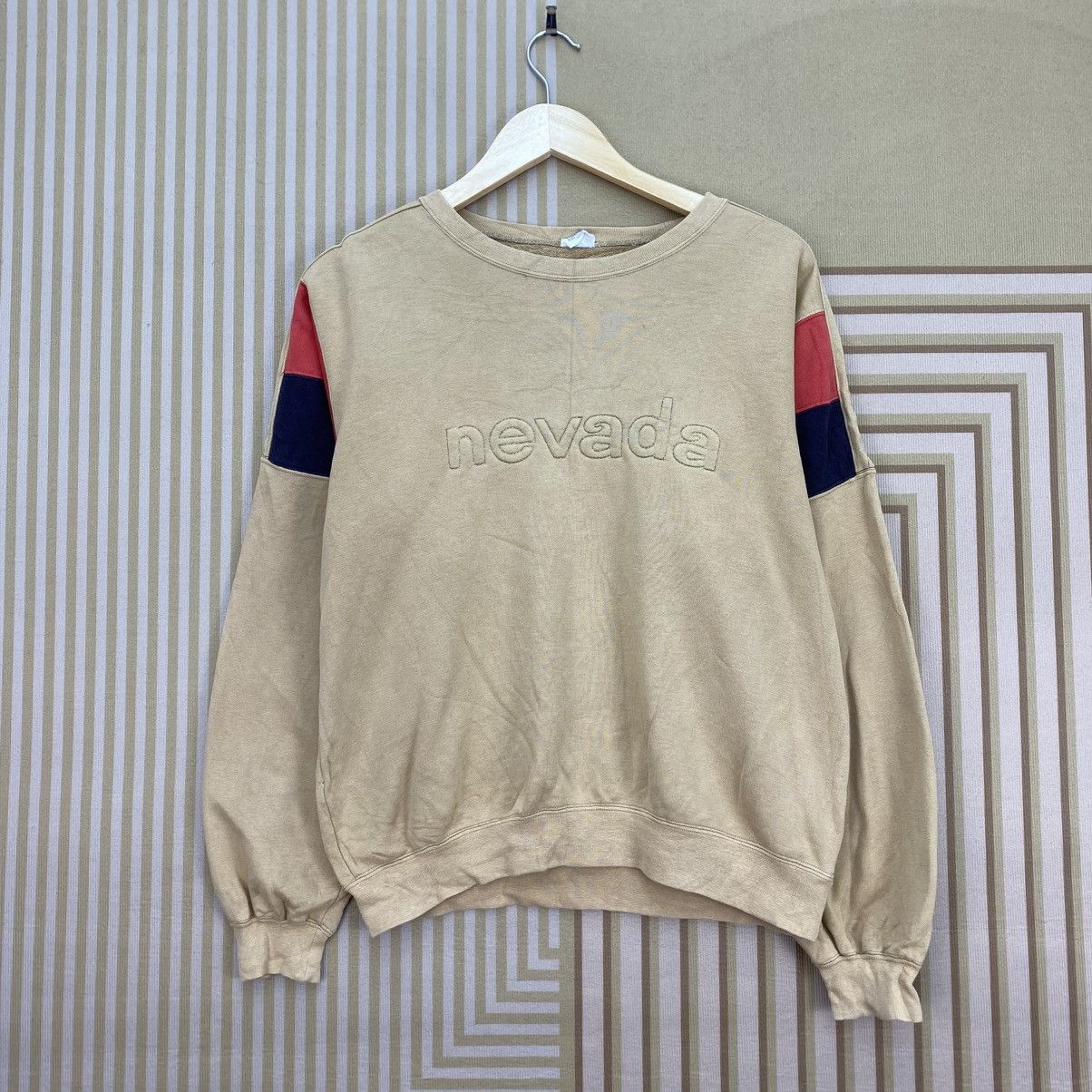 Japanese Brand 🫶 Nevada embroidered crewneck sweatshirt Size US M / EU 48-50 / 2 - 1 Thumbnail