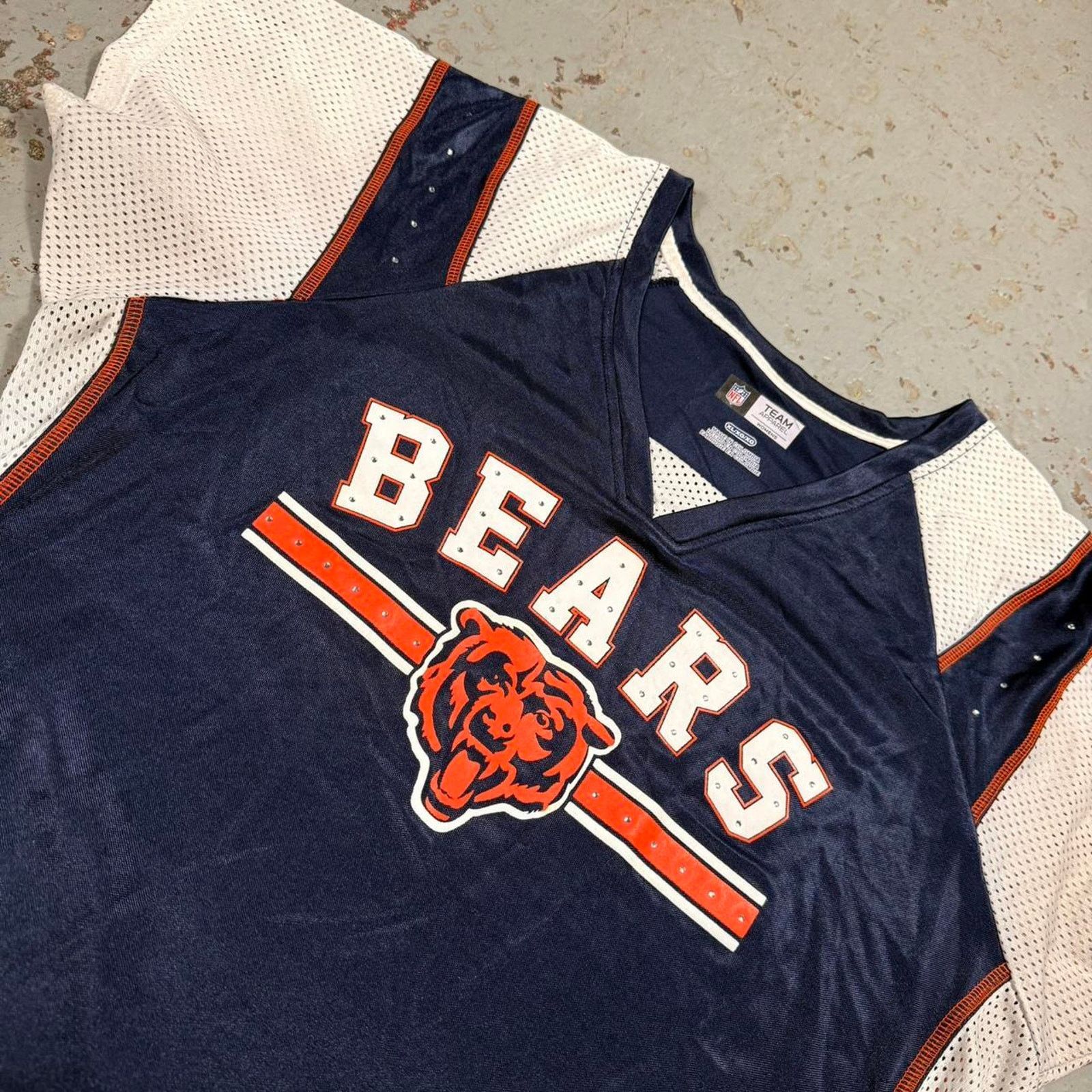 NFL Vintage Womens rhinestone chicago bears jersey Size XL / US 12-14 / IT 48-50 - 3 Thumbnail