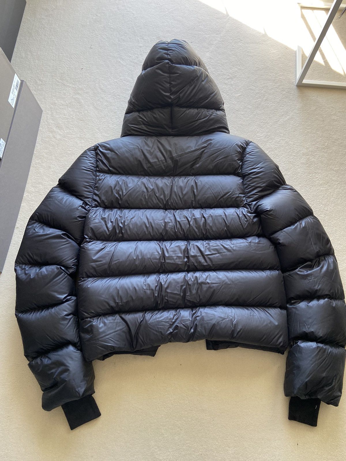 Rick Owens NEW | FW22 STROBE RUNWAY GIMP PUFFER DOWN JACKET SIZE 