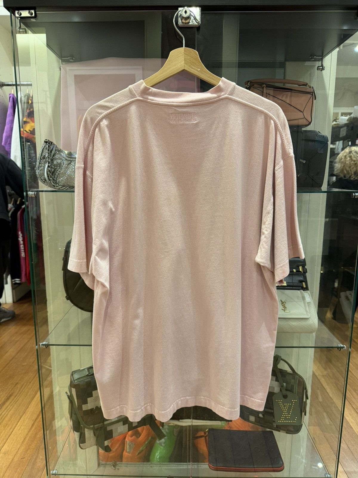 Vetements Vetements Size Logo Tee - Pink Size US S / EU 44-46 / 1 - 2 Thumbnail