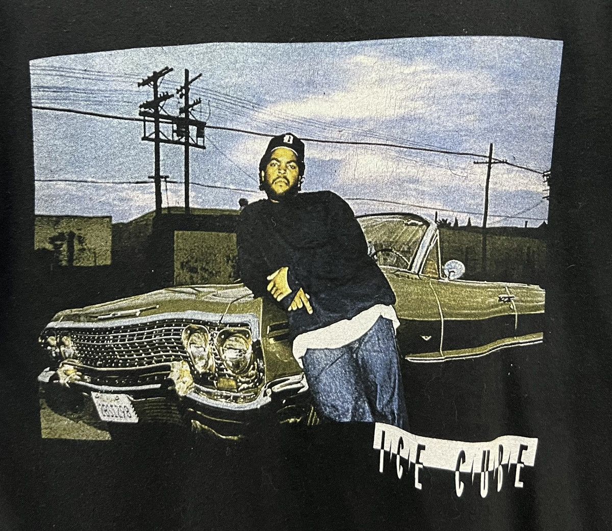 Rap Tees × Vintage VINTAGE AMERICAN RAPPER ICE CUBE SHIRT Size US L / EU 52-54 / 3 - 3 Thumbnail