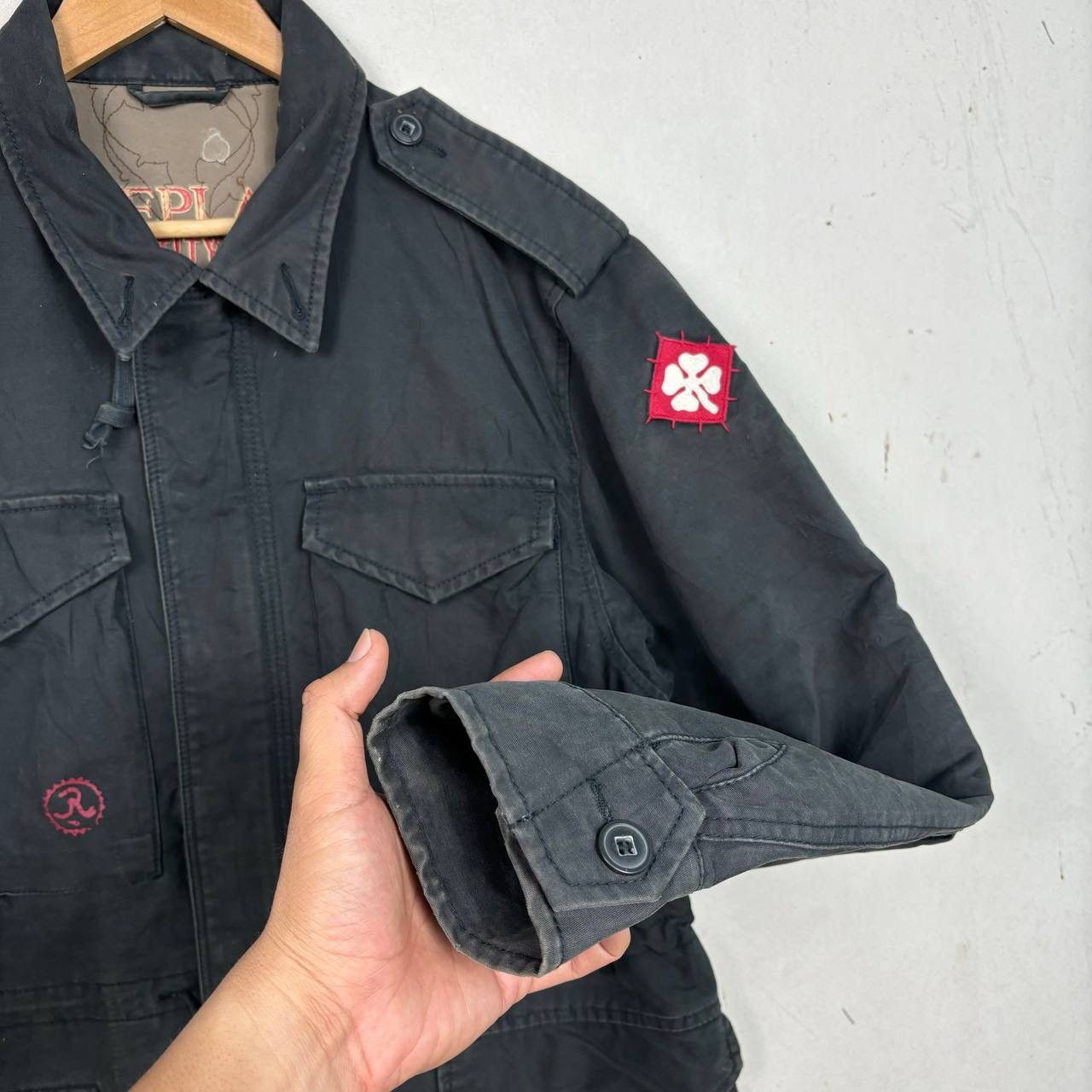 Replay Vintage Replay Identity Field Jacket M65 Poseidon Large Size US L / EU 52-54 / 3 - 7 Thumbnail