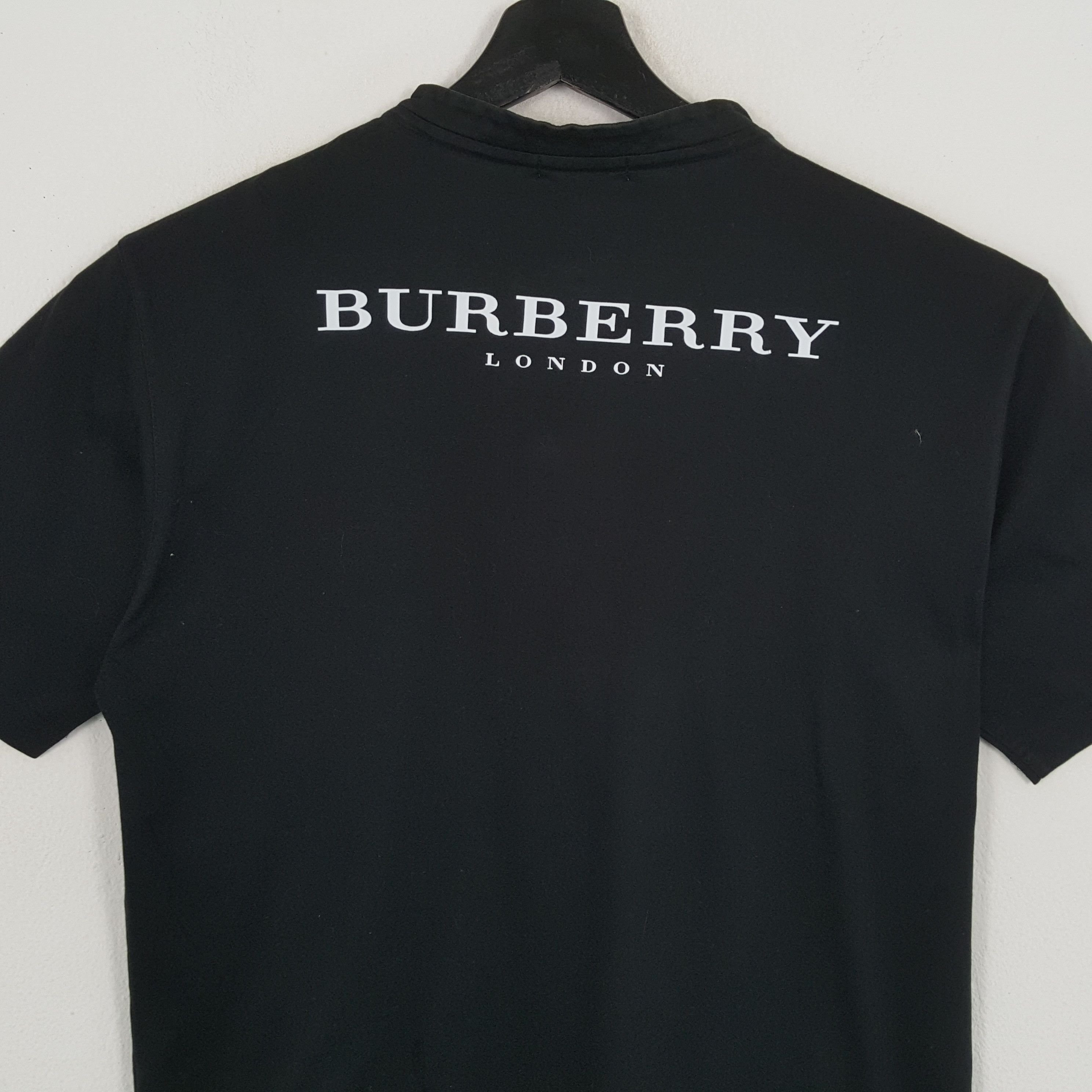 Burberry × Vintage BURBERRY LONDON Fashion Style Custom Art Tshirt Size US M / EU 48-50 / 2 - 2 Thumbnail