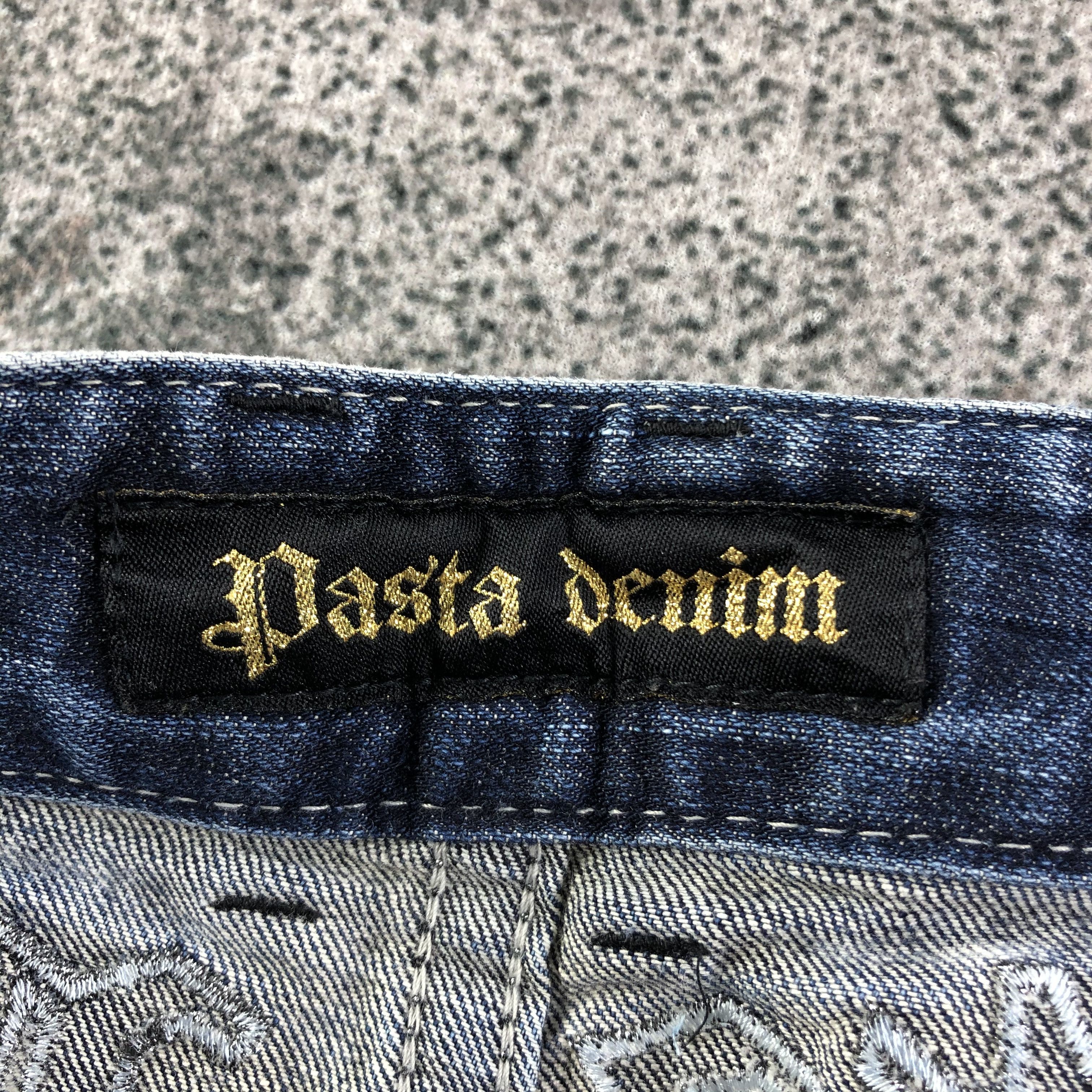 Japanese Brand Pasta Denim Faded Blue Flare Denim KJ1564 Size 28" / US 6 / IT 42 - 9 Thumbnail