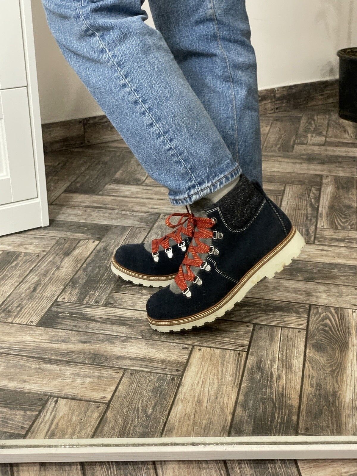 Other Olang Norway Merano Muschio Winter Boots Suede fracap Size US 9 / IT 39 - 7 Thumbnail