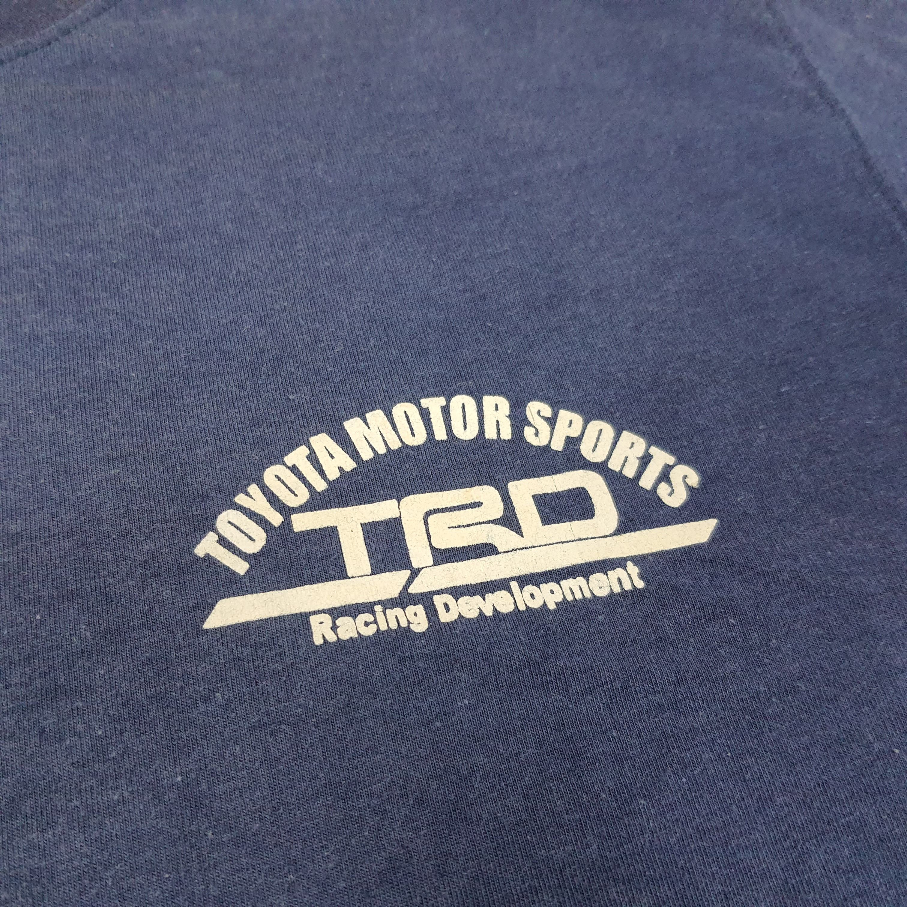 Japanese Brand × Vintage Vintage TRD Toyota Motorsports Racing Development Tshirt Size US M / EU 48-50 / 2 - 4 Thumbnail