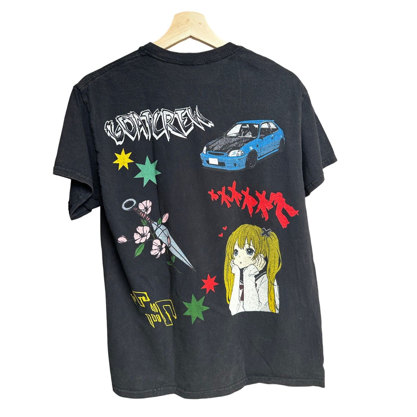 GOAT Crew Goat Crew Anime Black Cotton Anime T-Shirt Size S - MINT Size US S / EU 44-46 / 1 - 3 Thumbnail