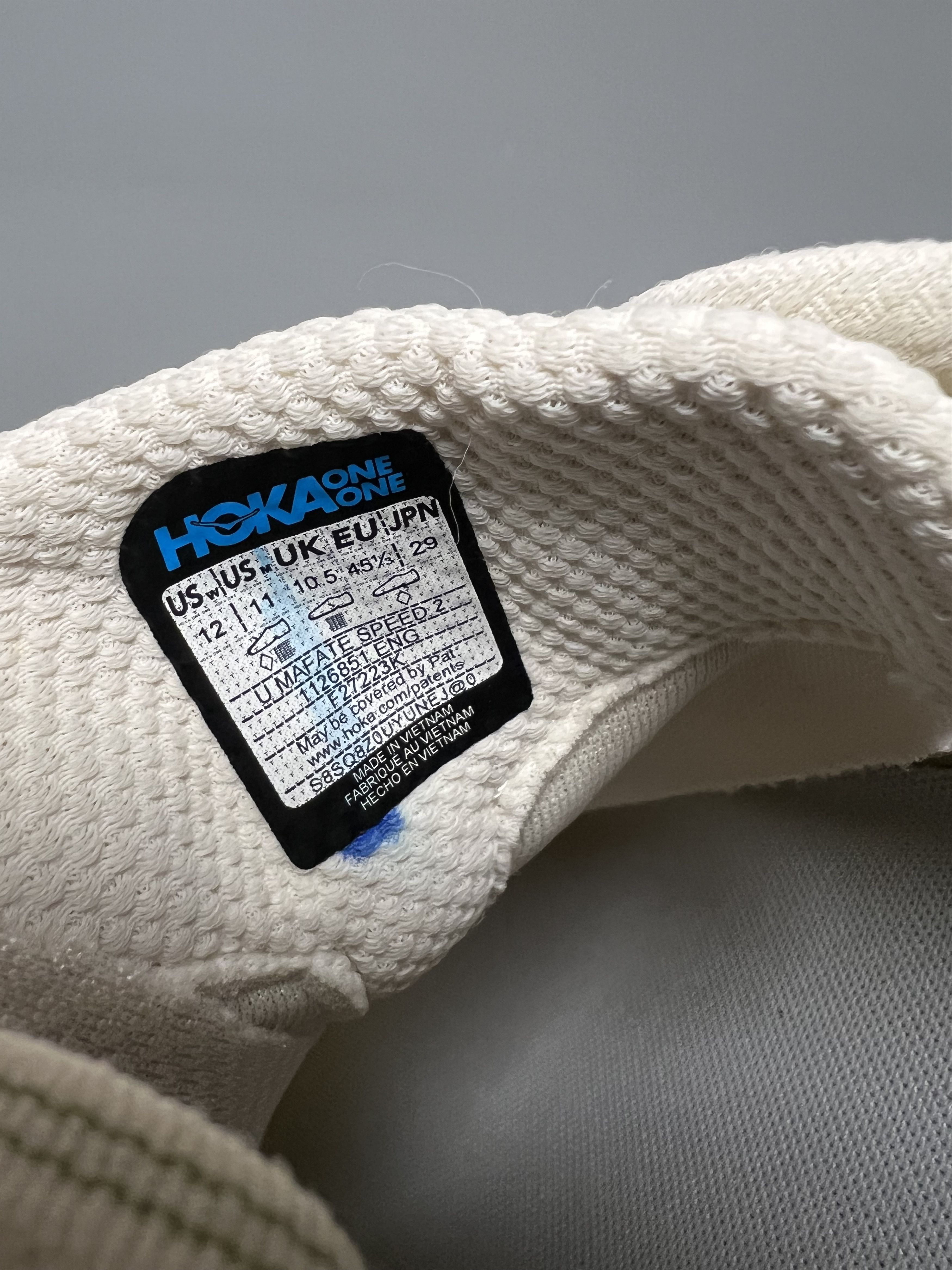 Hoka Hoka One One U Mafate Speed 2 Hiking Trail Running Shoes Size US 11 / EU 44 - 9 Thumbnail