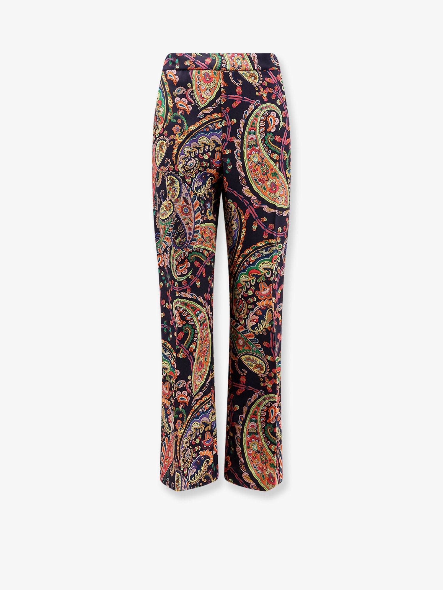 Etro Multicolor Fabric Trousers Size 32" / US 10 / IT 46 - 1 Thumbnail