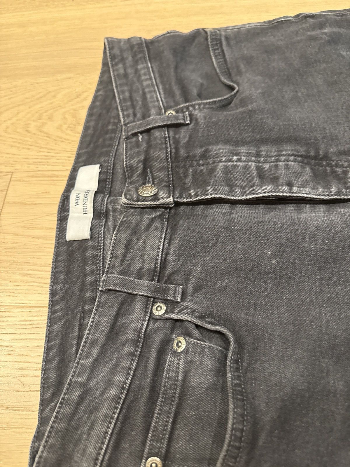 Won Hundred Won Hundred Black Jeans Size US 32 / EU 48 - 2 Thumbnail