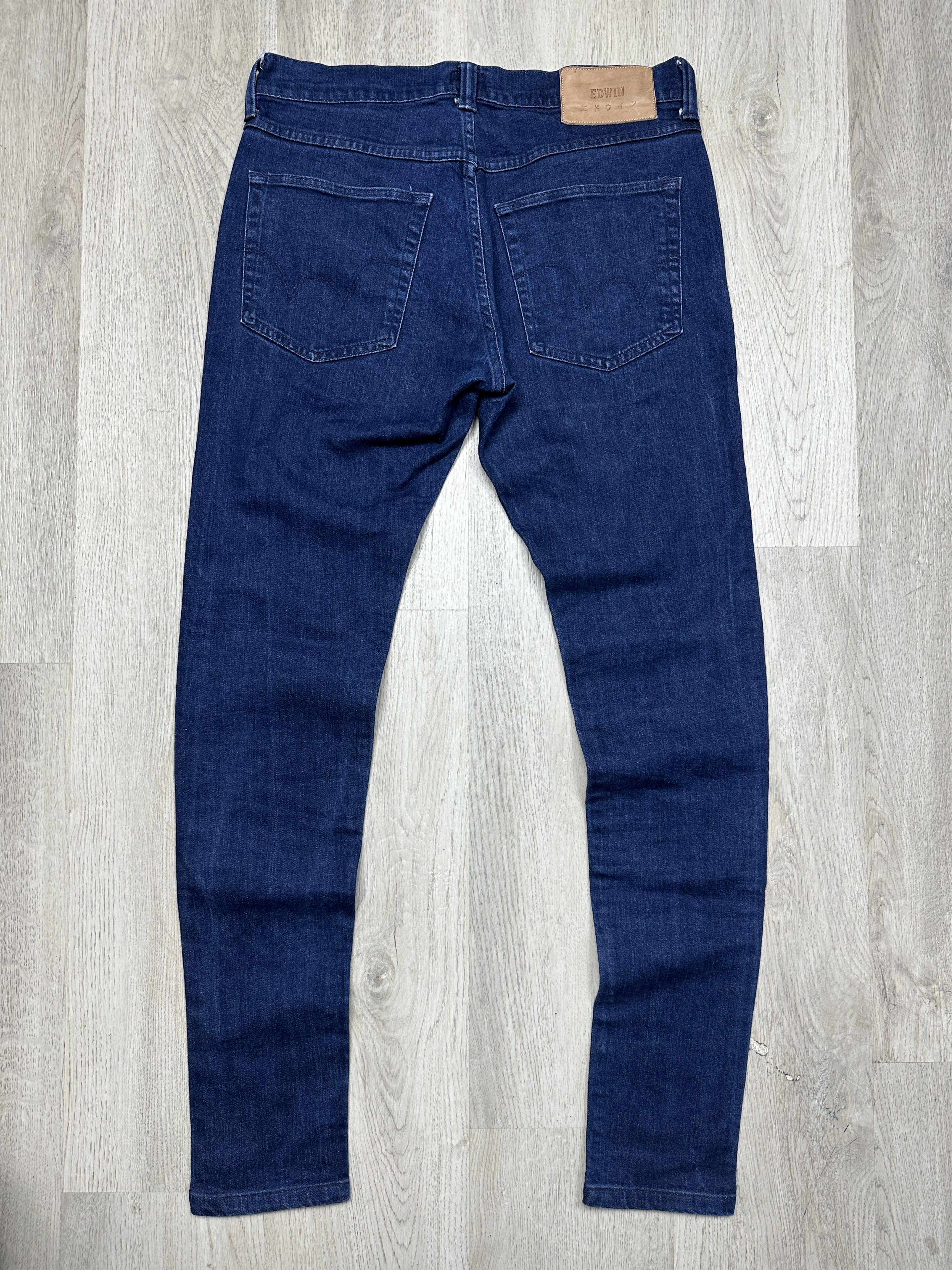 Edwin Edwin Mens Regular Tapered Denim Pants Jeans Size US 31 - 1 Thumbnail