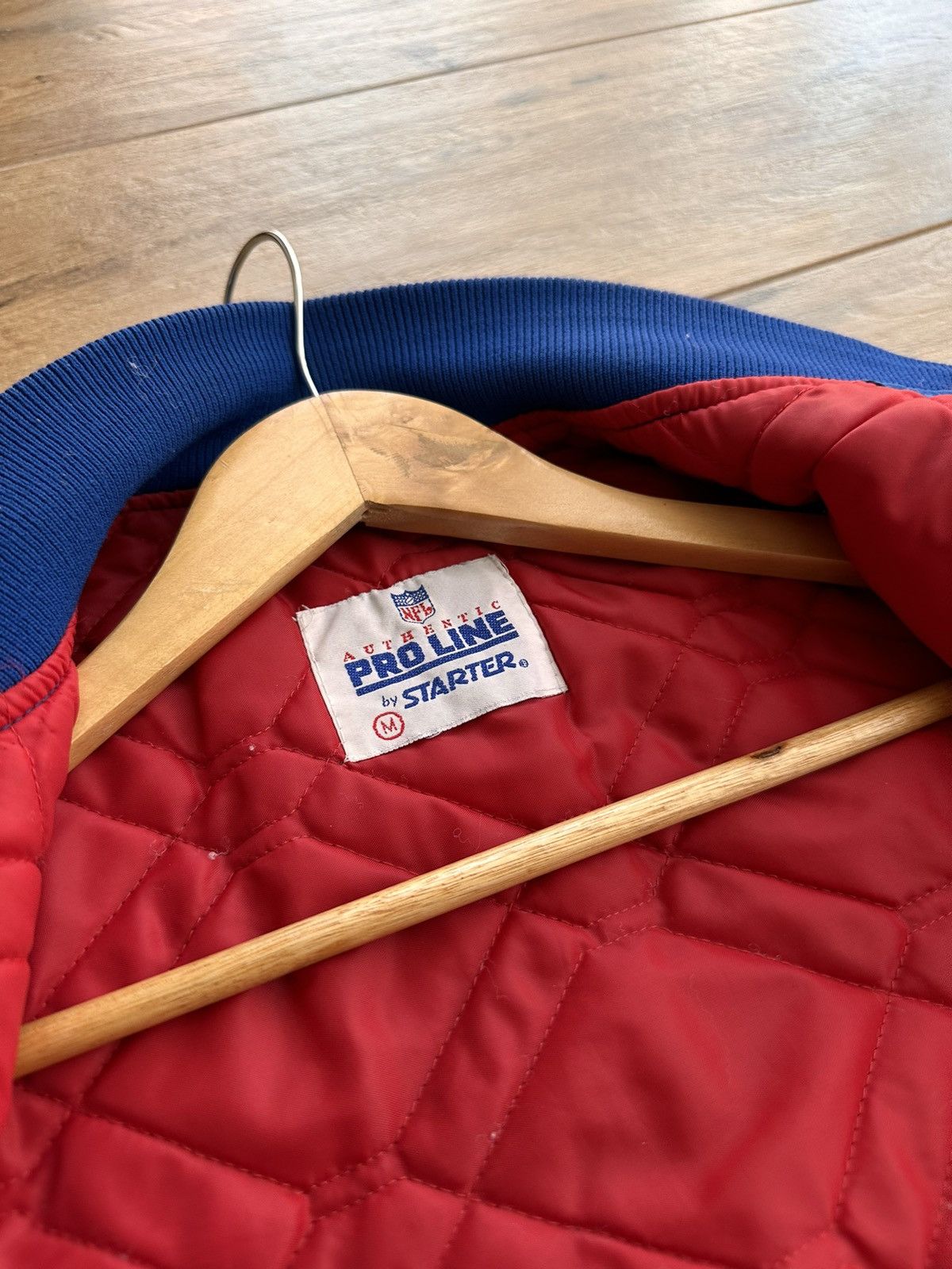 Vintage NY Giants NFL Pro Line by Starter Bomber Jacket