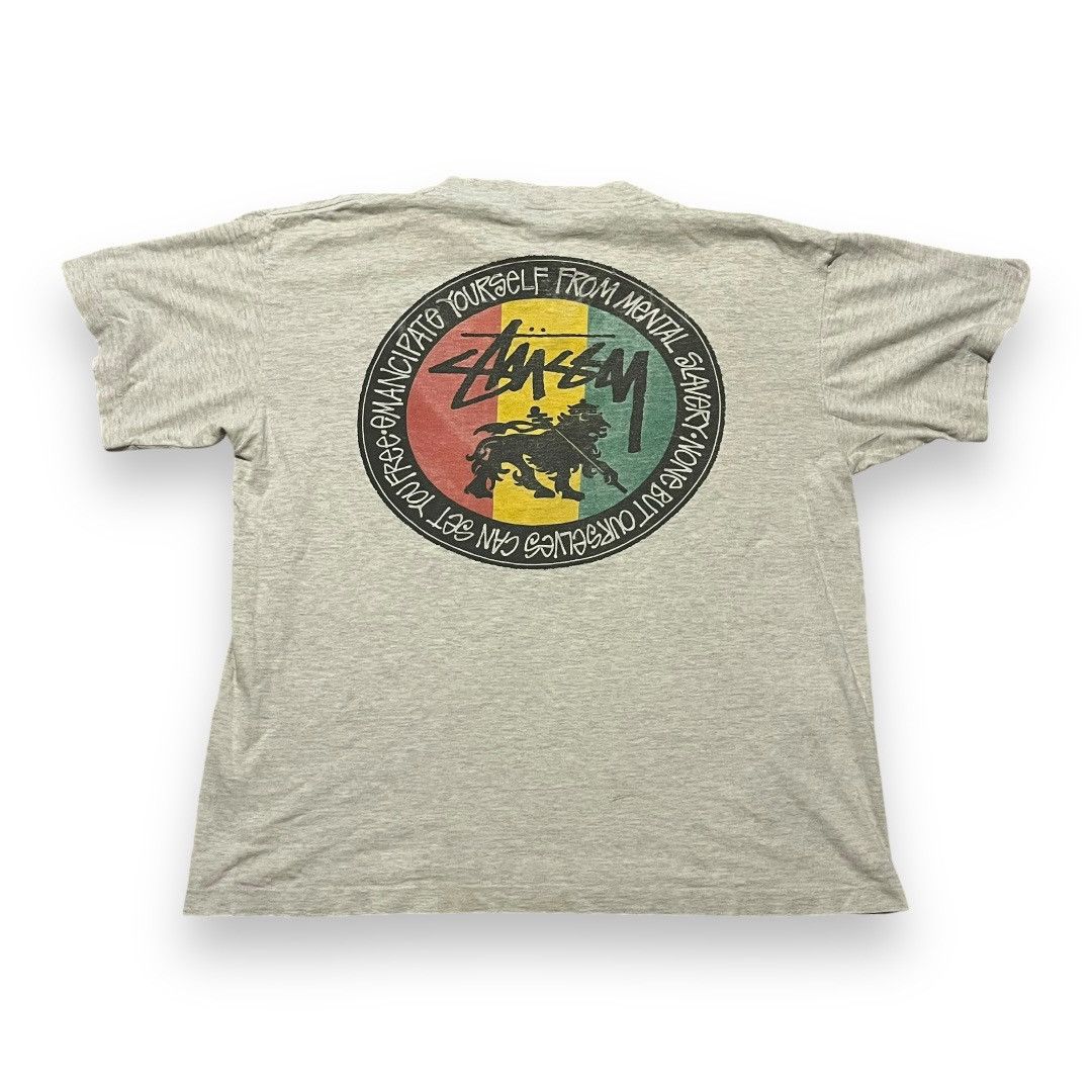Stussy × Vintage Vintage Stüssy Irie Vibes T Shirt 90s Size US L / EU 52-54 / 3 - 1 Thumbnail