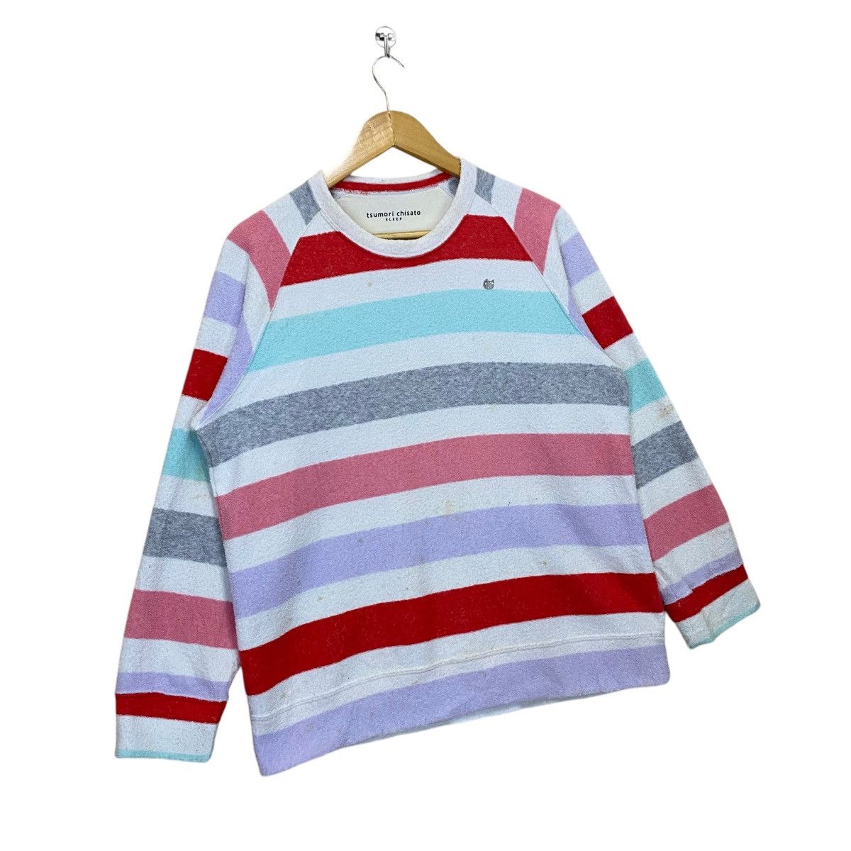Issey Miyake Issey Miyake Tsumori Chisato Sleep Mohair Crewneck Sweater Size US M / EU 48-50 / 2 - 2 Thumbnail