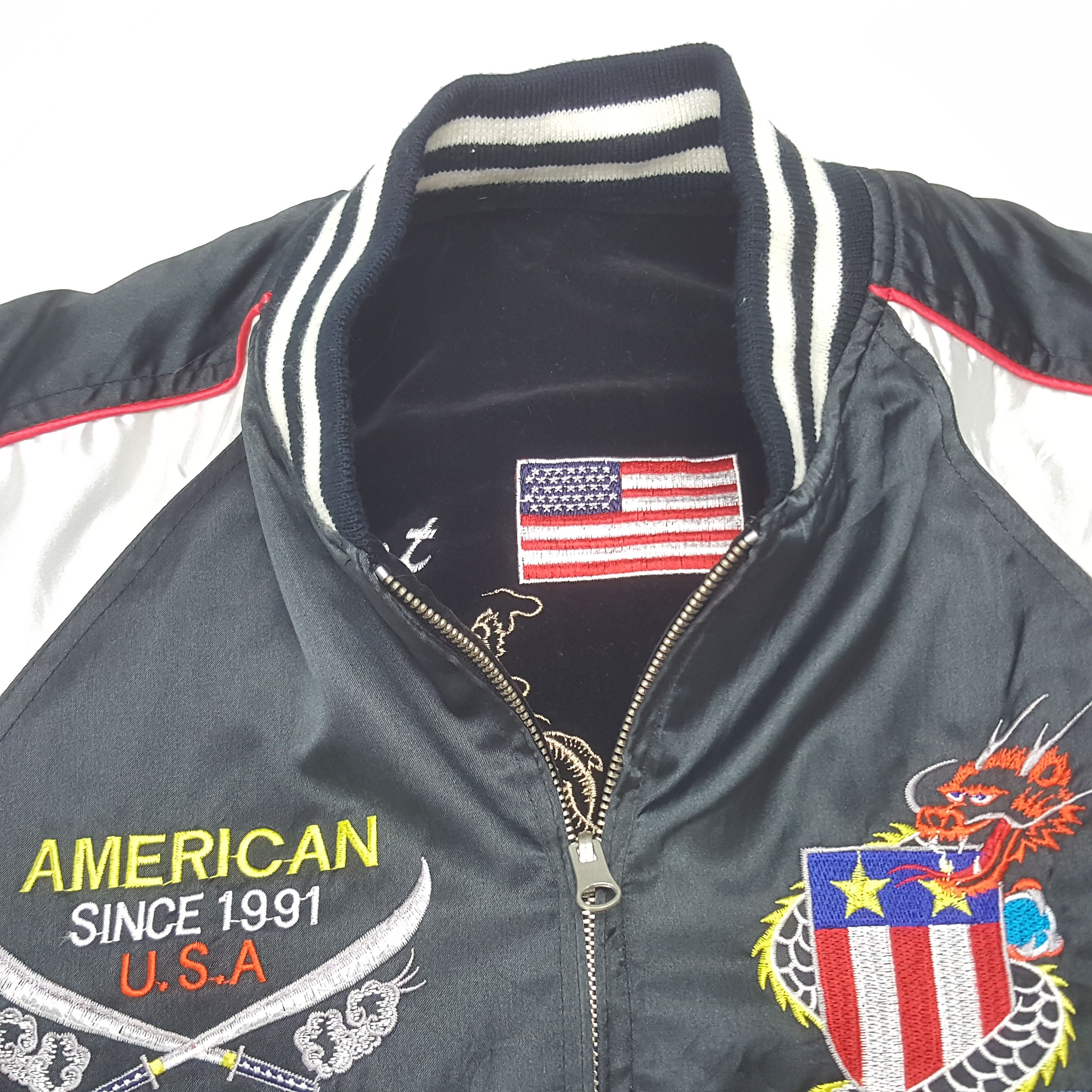 Vintage Vintage Sukajan Shoot One American Los Angeles Jacket Size US M / EU 48-50 / 2 - 9 Thumbnail