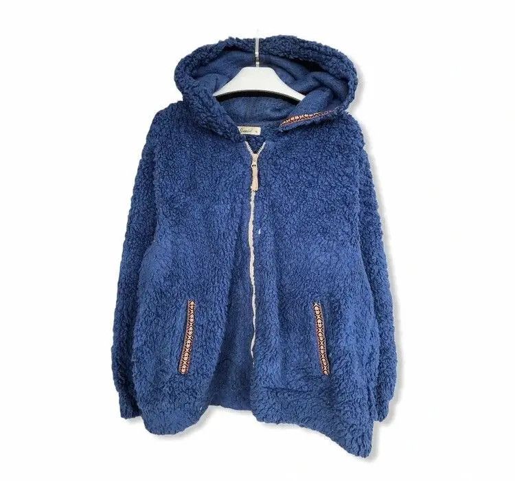Vintage Vintage Ganiel Fleece Hoodies Jacket Size US L / EU 52-54 / 3 - 1 Thumbnail