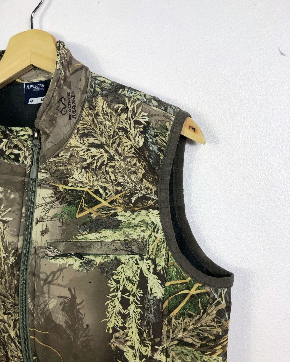 Realtree Rare Vintage Alpacross X Realtree Camo Hunting Outdoor Vest Size US M / EU 48-50 / 2 - 4 Thumbnail