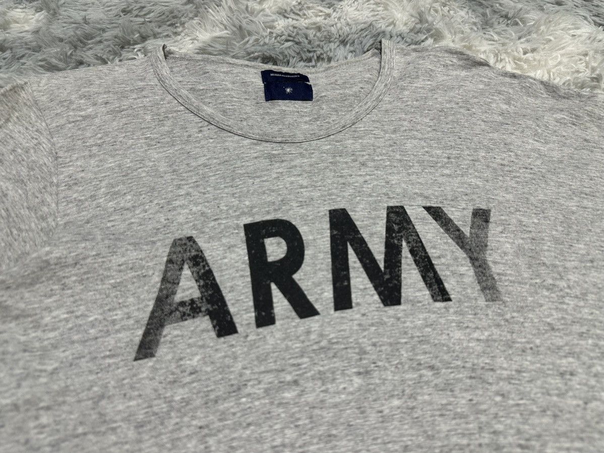 Maison MIHARA YASUHIRO 🔥Rare Mihara Yasuhiro Asymmetric Extended Army Shirt Cut Sew Size US S / EU 44-46 / 1 - 6 Thumbnail