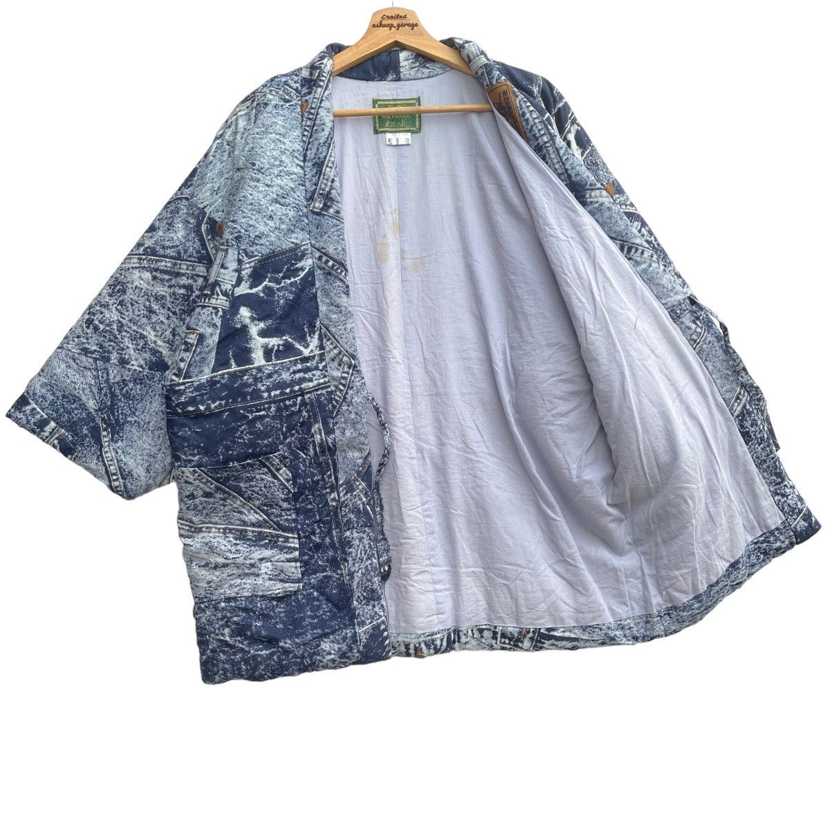 Japanese Brand Custom Kimono Japan Dragon Snowboarding Backhit Size US XXL / EU 58 / 5 - 7 Thumbnail