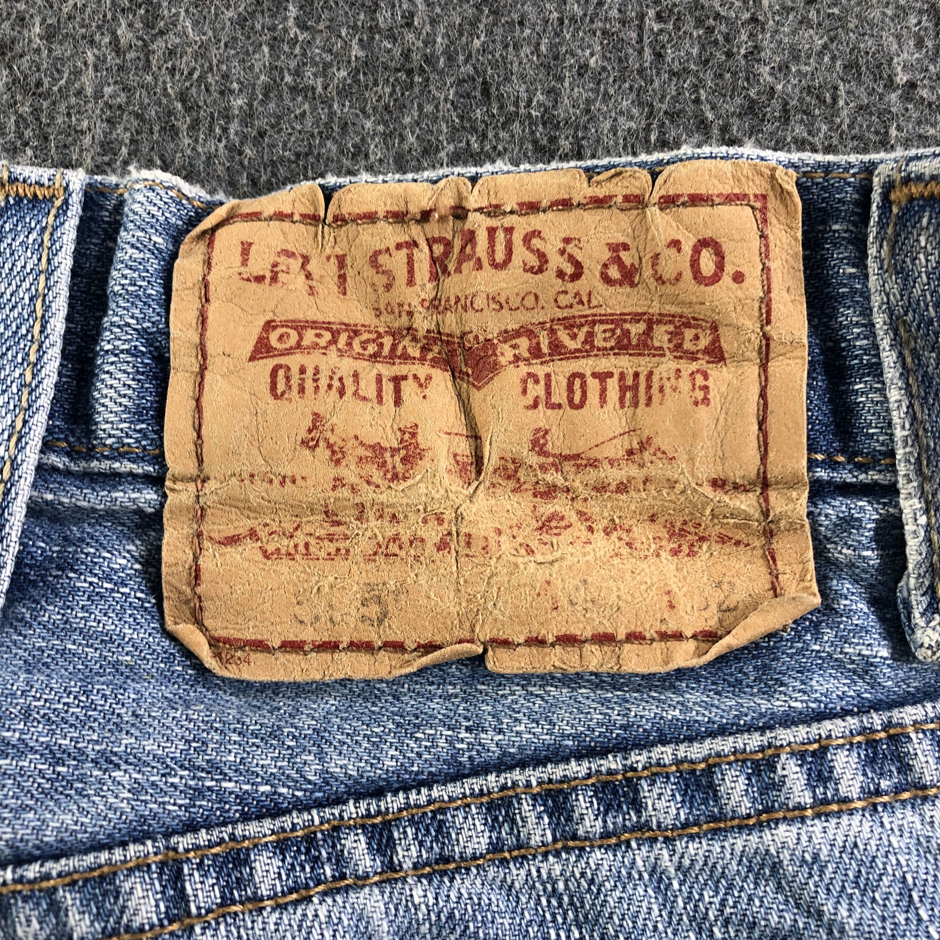Levi's Vintage Blue Wash Levis 505 Jeans-J3367 Size US 39 - 5 Thumbnail