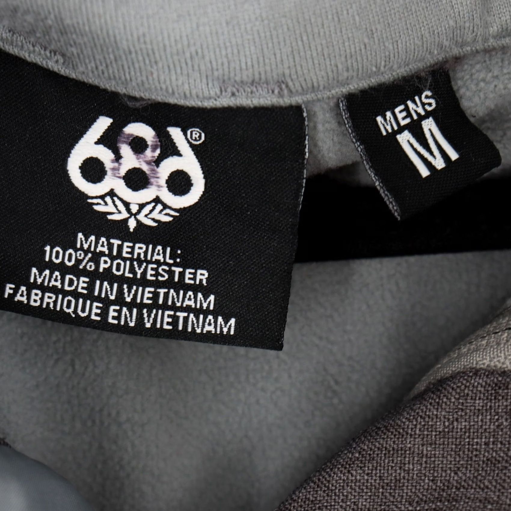 686 686 Mens Snowboard Jacket Size M Gray Heather Lined Hooded Ski Size US M / EU 48-50 / 2 - 4 Thumbnail