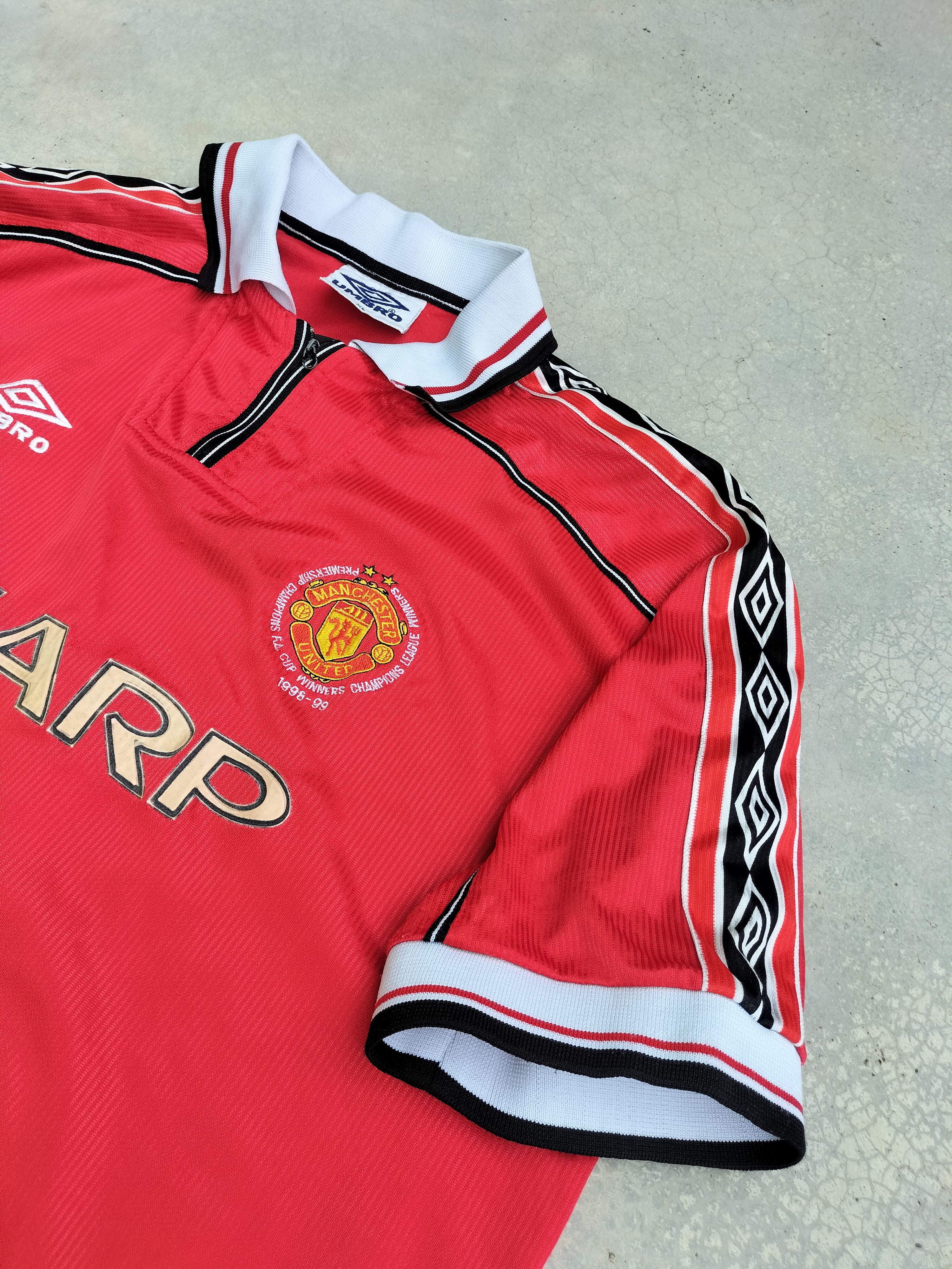 Umbro SALE 💥 BEST OFFER Vtg Manchester U EPL FACup Ryan Giggs Size US XL / EU 56 / 4 - 4 Thumbnail