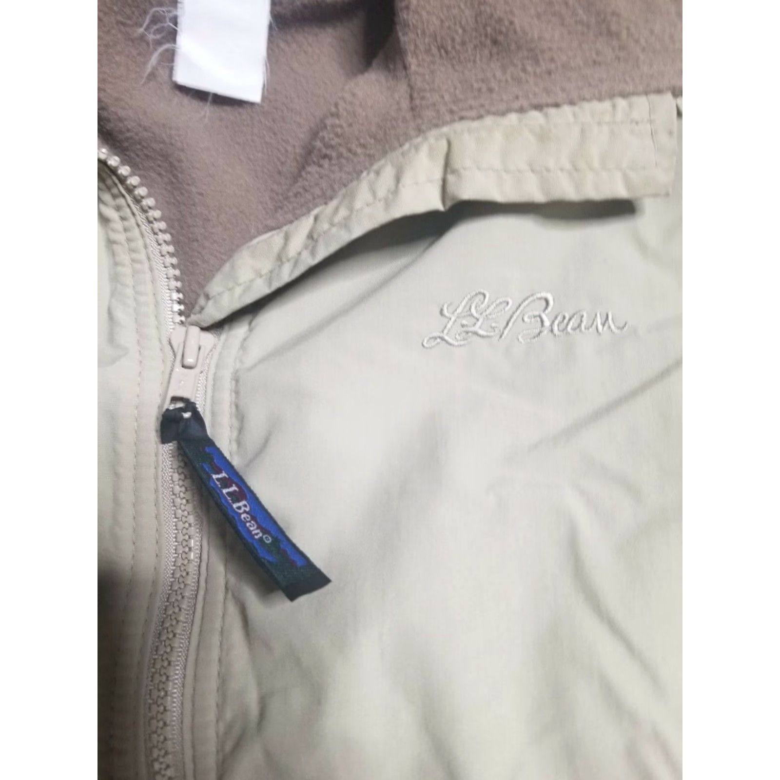 Vintage VINTAGE LL Bean Florida's Natural Three Season Jacket Mens L Beige Fleece Lined Size US L / EU 52-54 / 3 - 5 Thumbnail