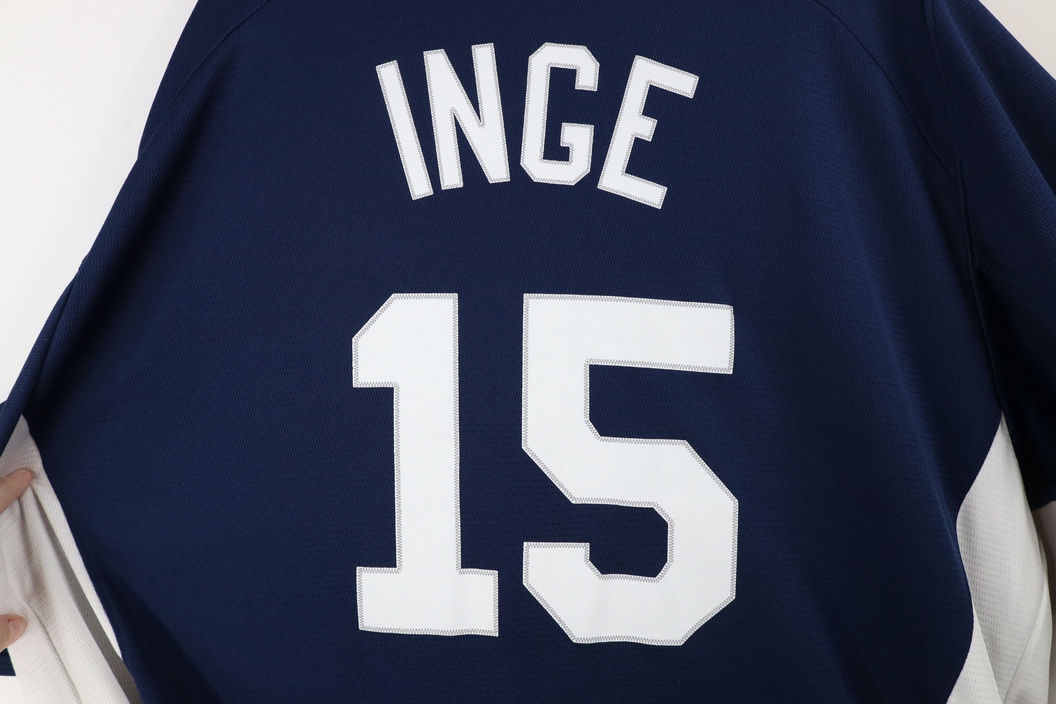 Majestic × Vintage Vintage Majestic Detroit Tigers Baseball Jersey Blue #15 Size US XXL / EU 58 / 5 - 12 Thumbnail