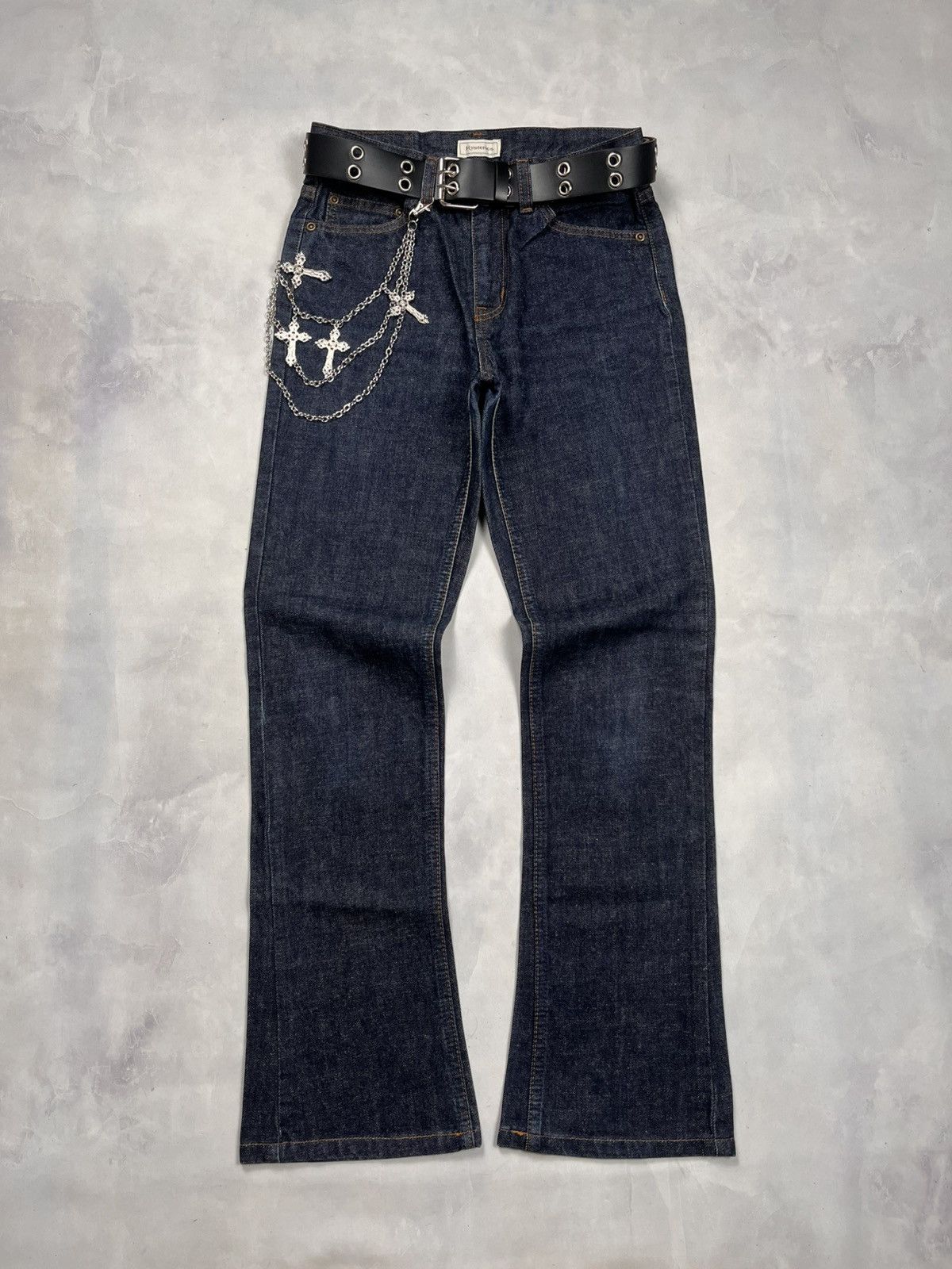 Hysteric Glamour Hysteric Glamour Flare Denim Pants Size US 28 / EU 44 - 1 Thumbnail