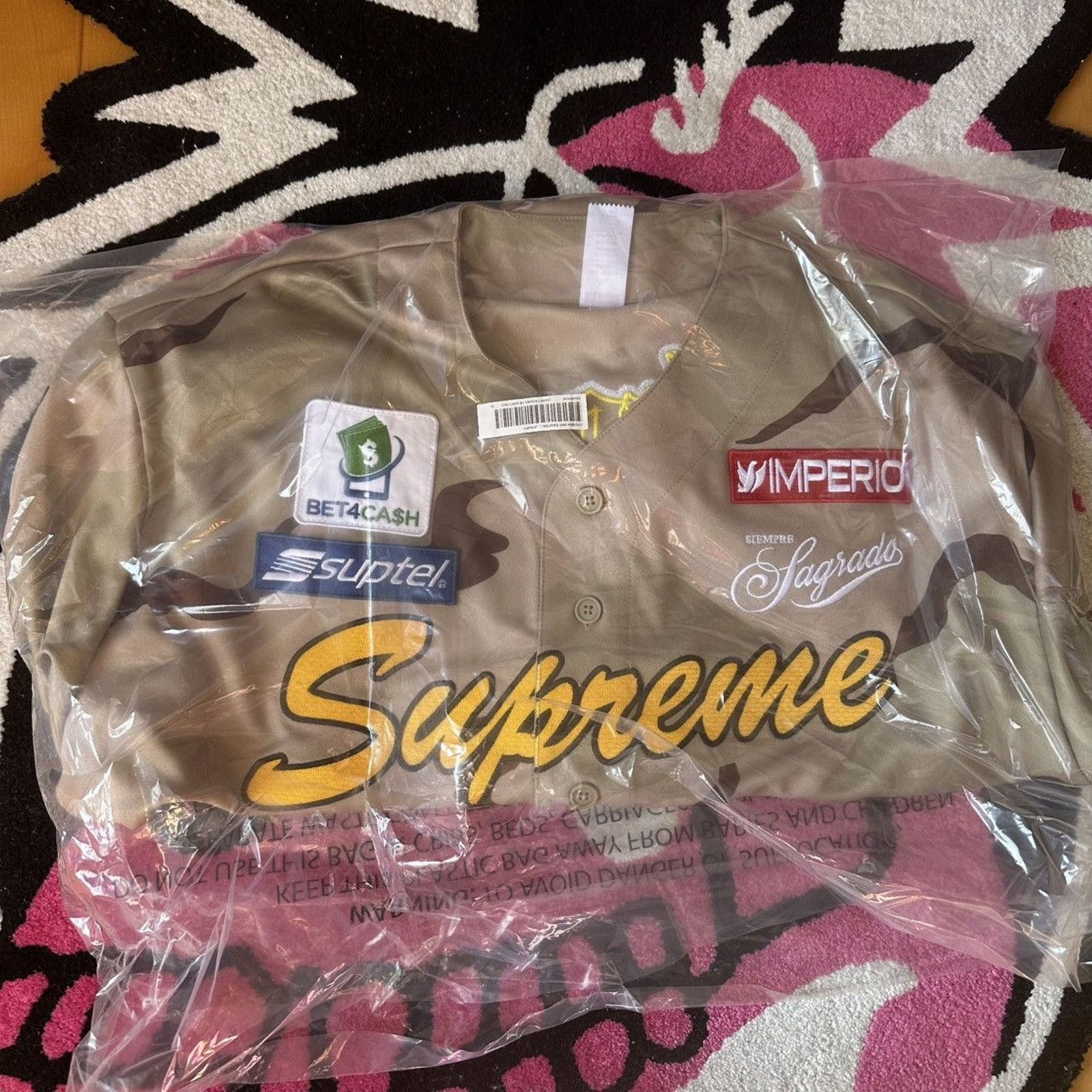 Supreme Supreme Chosen One Baseball Jersey Black size Medium | Grailed