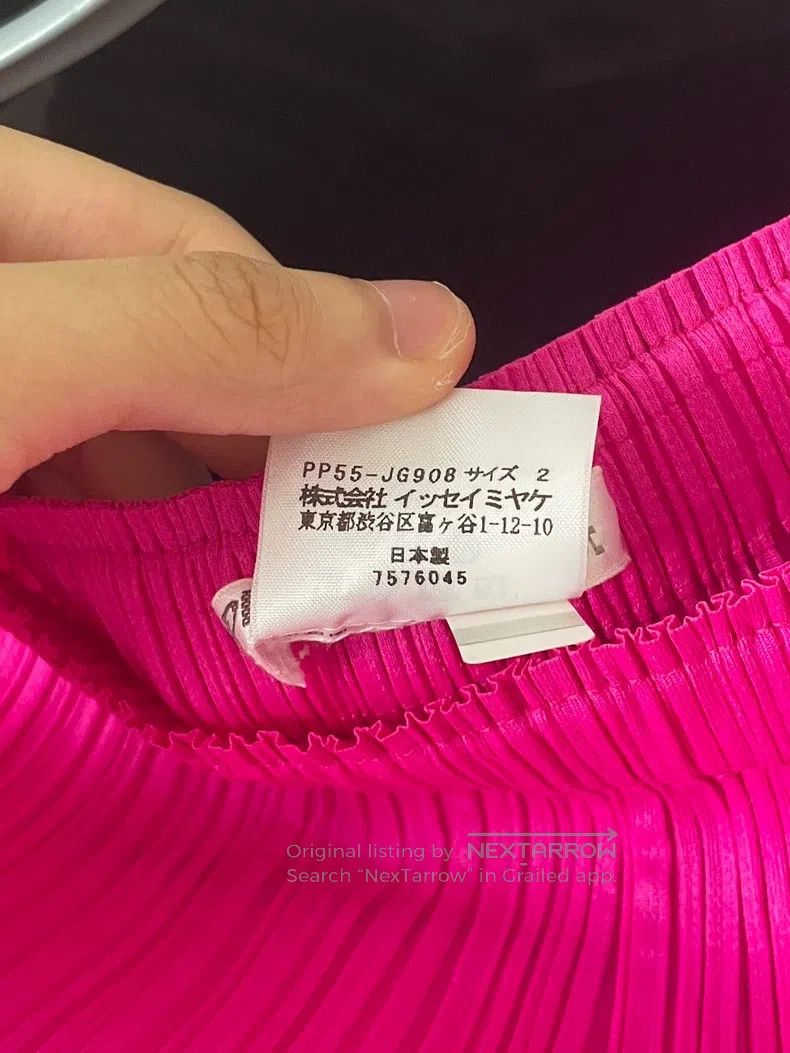 Issey Miyake Issey Miyake Pink skirt Size 25" / US 0 / IT 36 - 2 Thumbnail