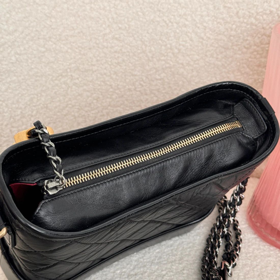 Chanel os11x0126 Size: OS / Gabrielle Small Hobo Bag In Black Size ONE SIZE - 4 Thumbnail