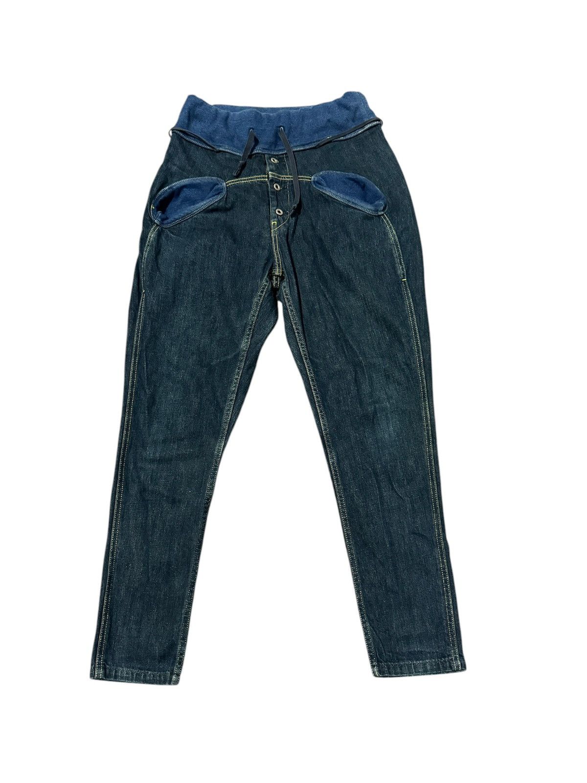 Japanese Brand × Kapital Kapital denim sarouel nouvelle pants Size US 29 - 1 Thumbnail