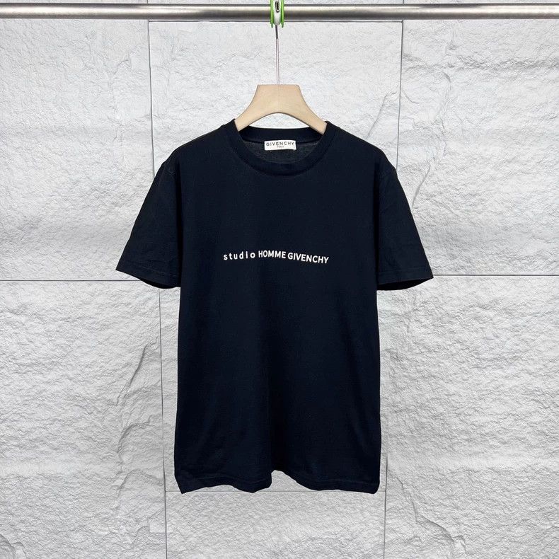 Givenchy Givenchy Black Slogan Print Atlantis Short Sleeve T-Shirt Size US S / EU 44-46 / 1 - 1 Thumbnail