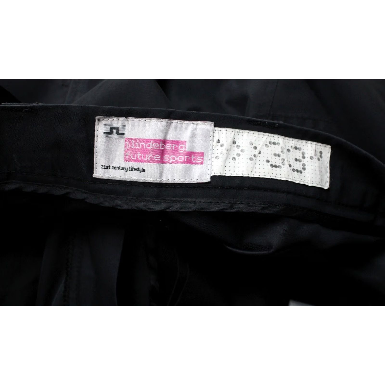 J.Lindeberg J.LINDEBERG Trousers Men's W34/L32 Regular Fit Activewear Black Zip Fly Size US 34 / EU 50 - 6 Thumbnail