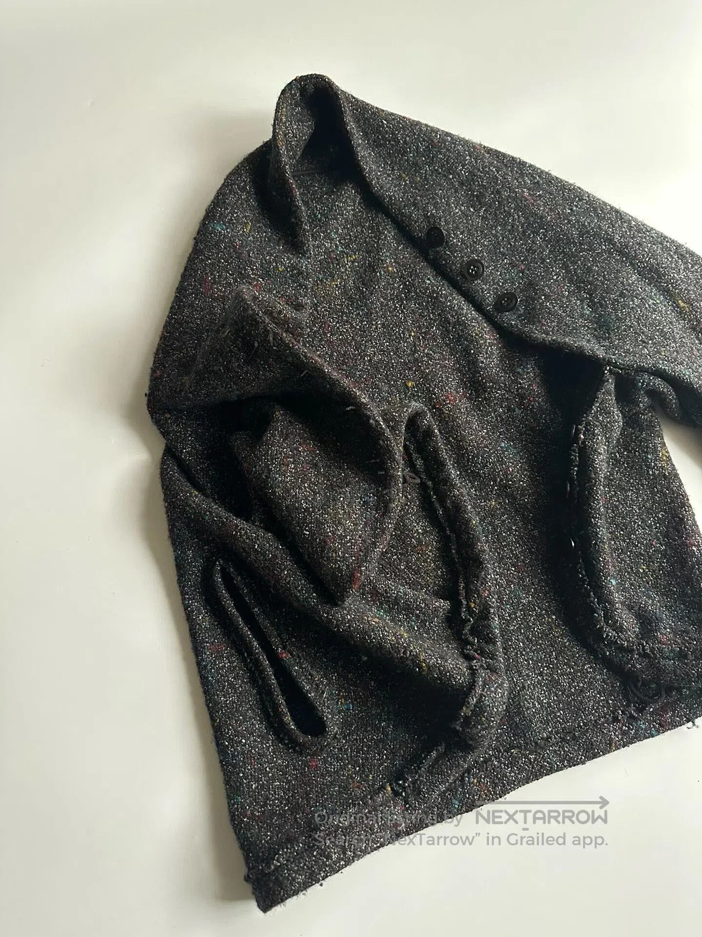 Y's Y's Yohji Yamamoto Wool Cardigan. Size M / US 6-8 / IT 42-44 - 8 Thumbnail