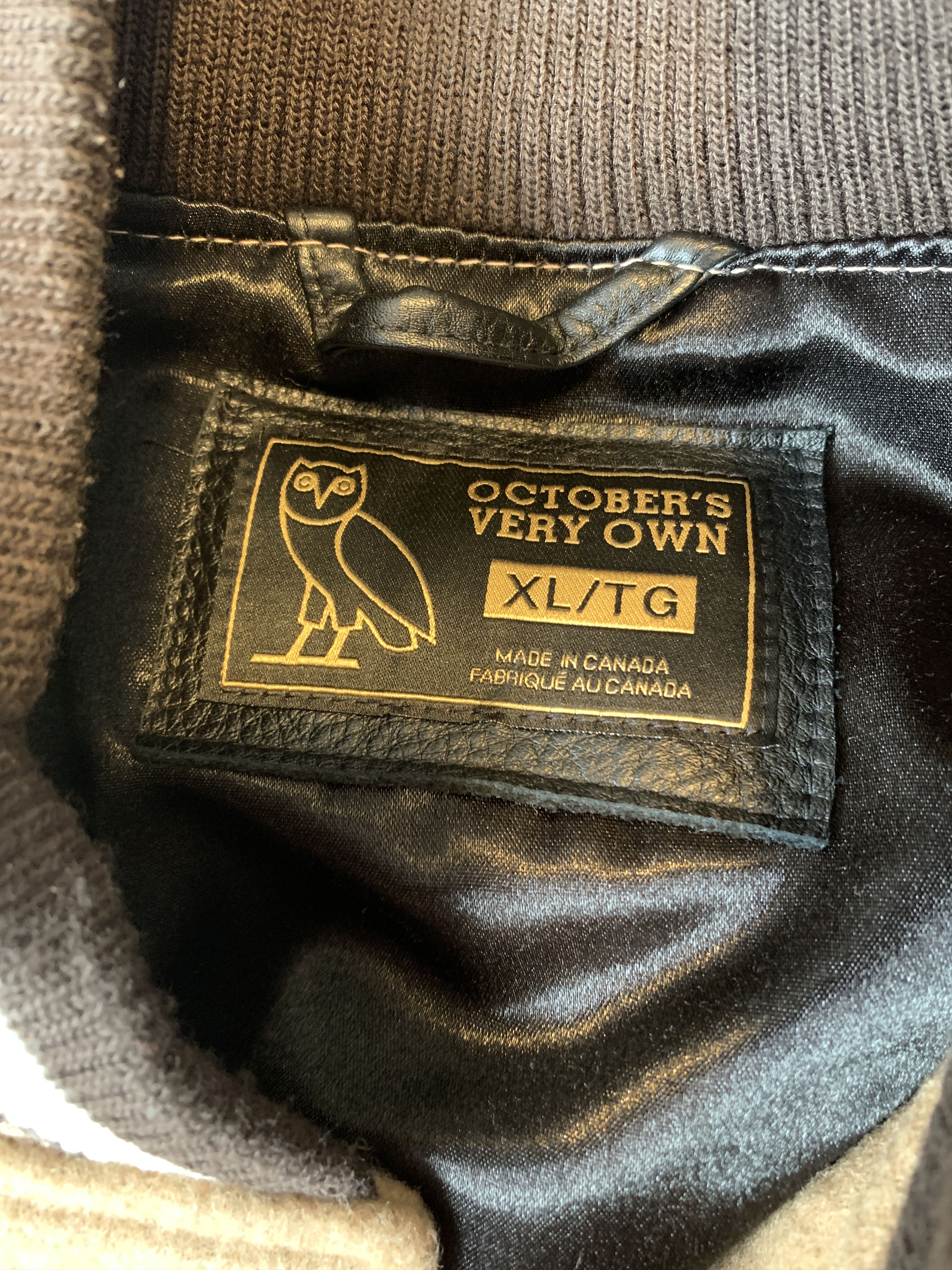 Drake OVO SOPHOMORE JACKET - KHAKI TEAM VARSITY JACKET 2017 Size US XL / EU 56 / 4 - 11 Thumbnail