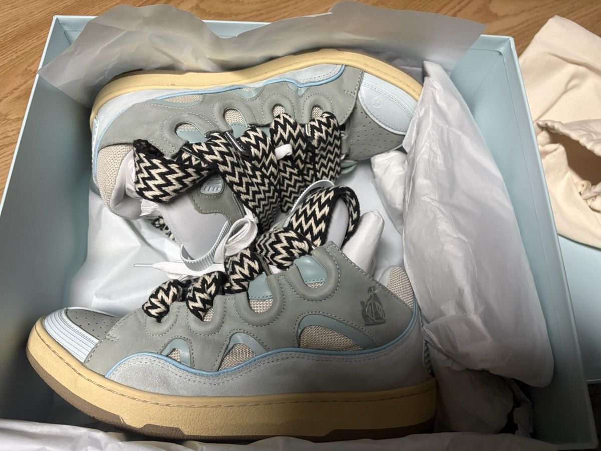 Lanvin Lanvin Leather Curb Sneaker Size US 9.5 / EU 42-43 - 1 Thumbnail
