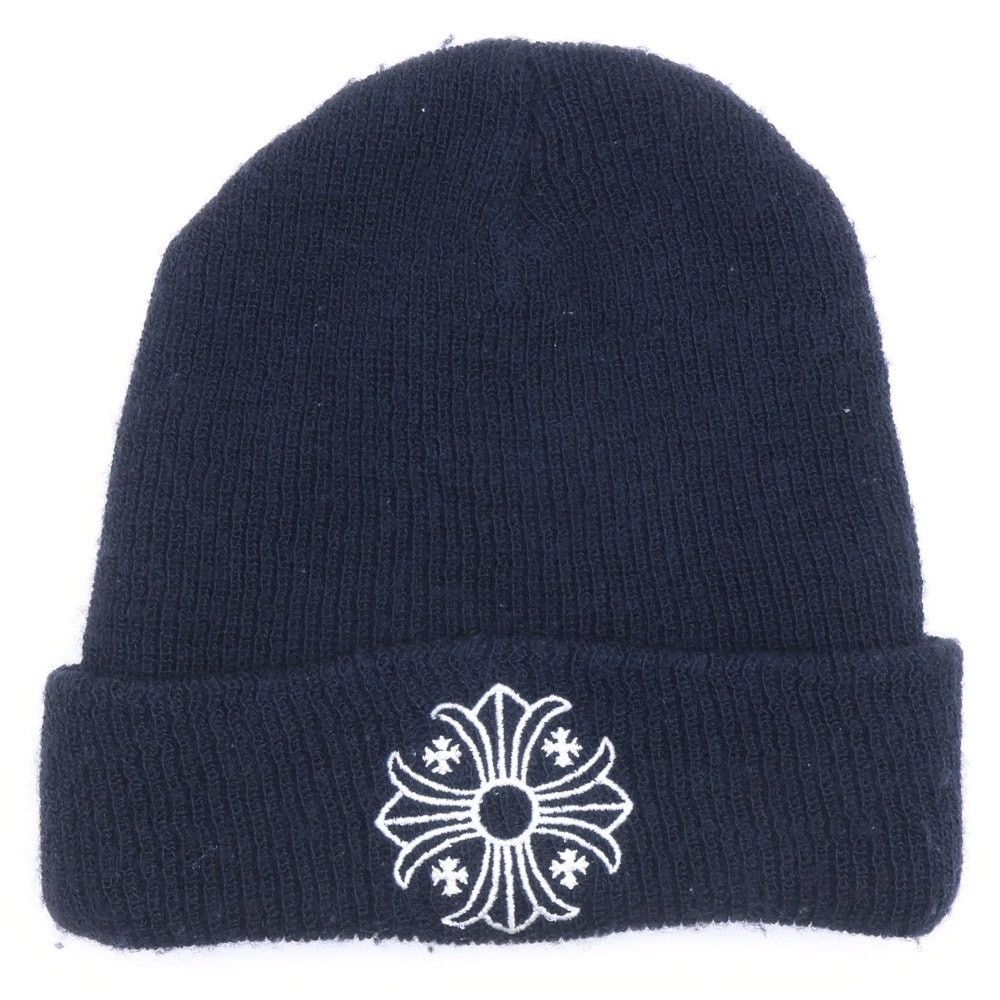 Chrome Hearts Chrome Hearts Wool Watch Cap Black Beanie Hat Size ONE SIZE - 1 Thumbnail