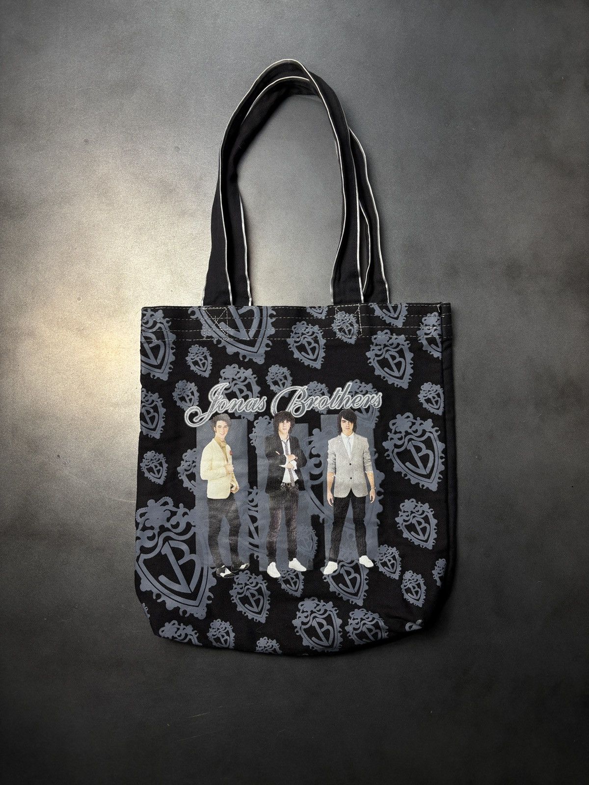 Vintage 2008 Jonas Brothers Tote Bag 2000s Vintage Merch Size ONE SIZE - 9 Thumbnail
