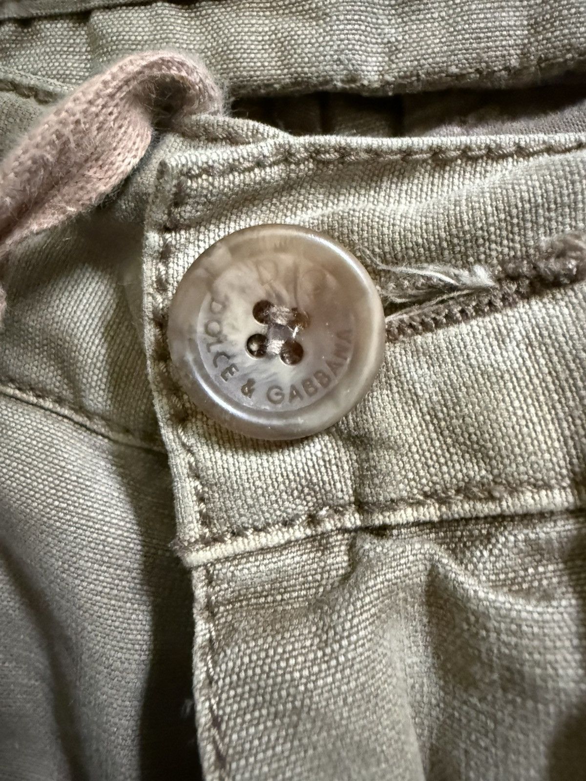 Dolce & Gabbana Archive 2003 D&G Dolce & Gabbana 18 Pocket Cargo Pants Rare Size US 32 / EU 48 - 10 Thumbnail