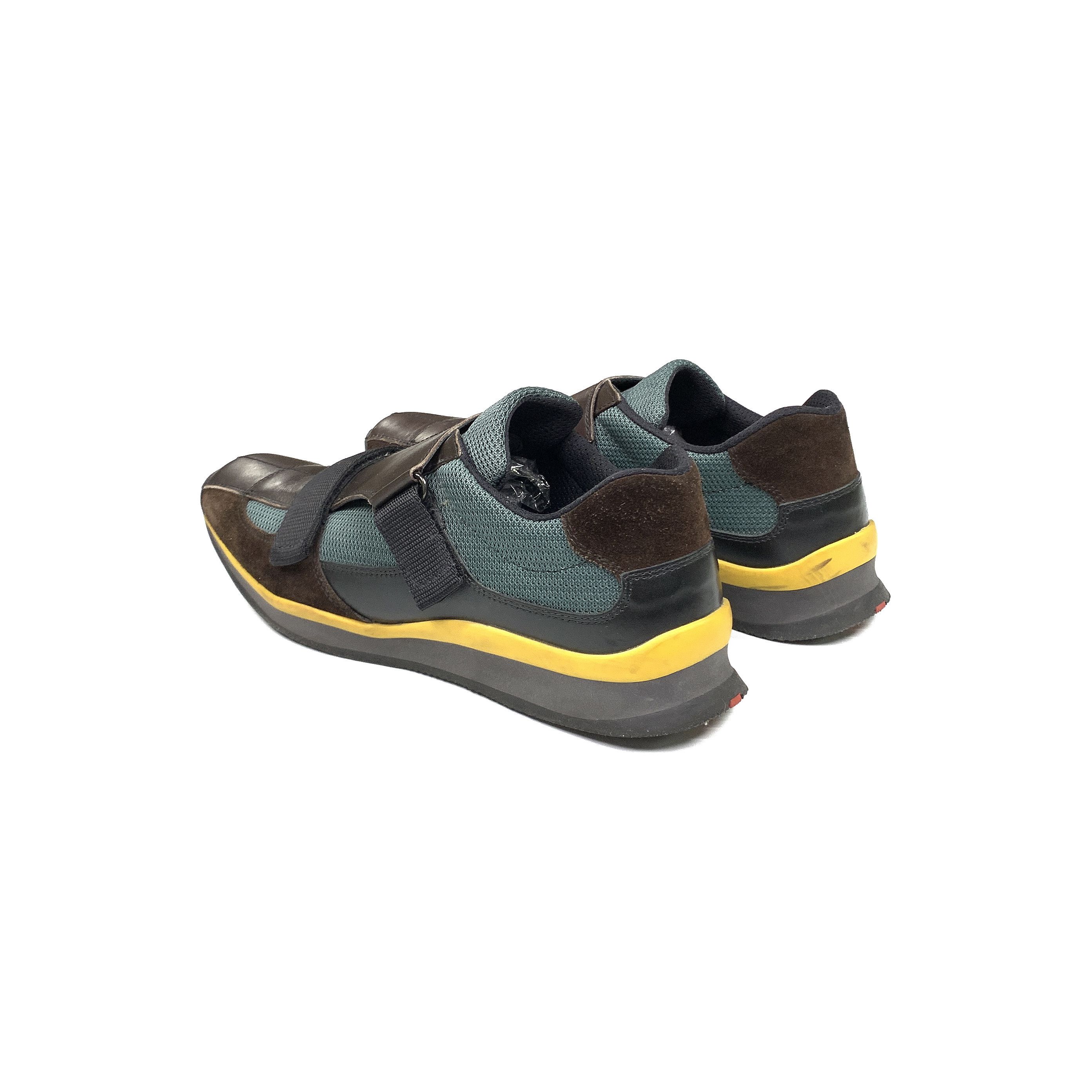 Prada 2000s Strapped Racing Shoes Size US 11 / EU 44 - 4 Thumbnail