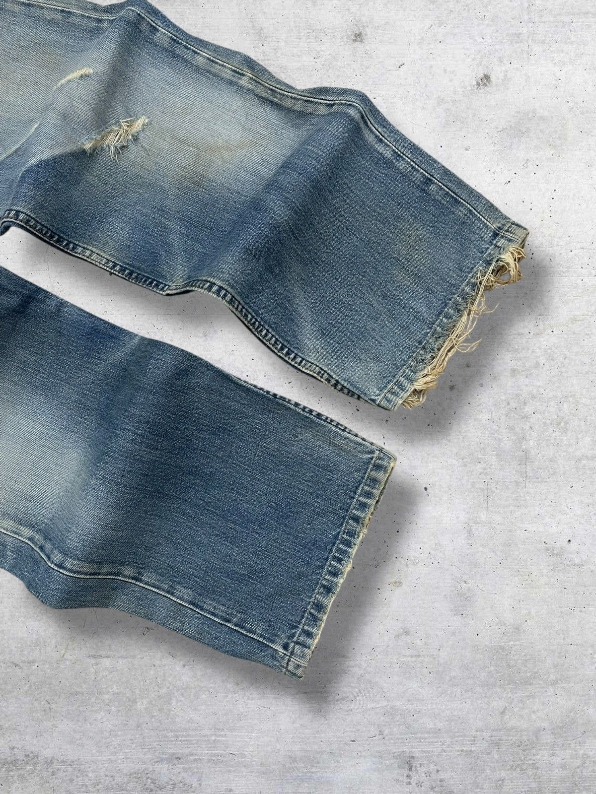 Levi's Vintage Clothing VINTAGE 504 LEVIS USA DESIGNER 90S MUDWASH DISTRESSED DENIM Size US 29 - 5 Thumbnail