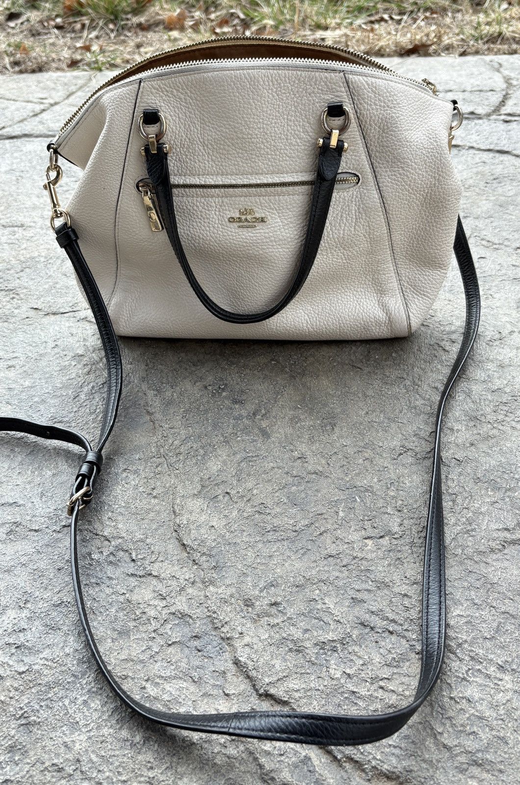 Coach Coach Leather Tote Bag Size ONE SIZE - 4 Thumbnail