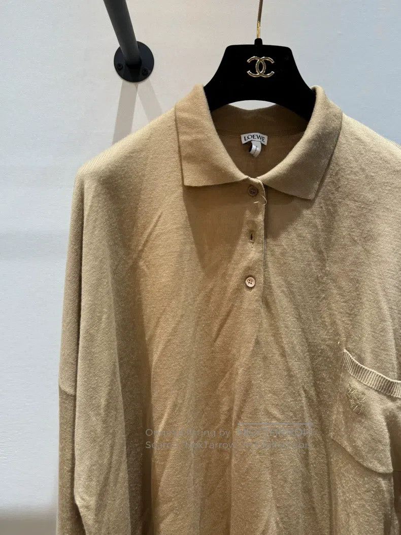 Loewe LOEWE Camel polo neck knitted sweater, size M, simple coll Size US M / EU 48-50 / 2 - 2 Thumbnail