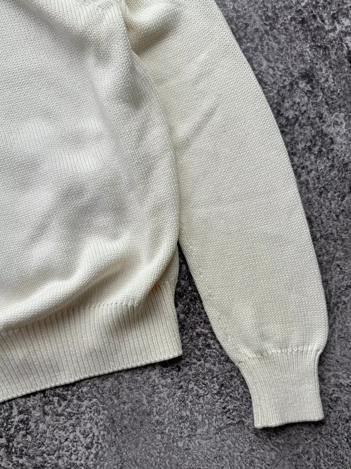 Loro Piana Loro Piana Knit Silk Sweater With Leather Inserts Size US M / EU 48-50 / 2 - 20 Thumbnail