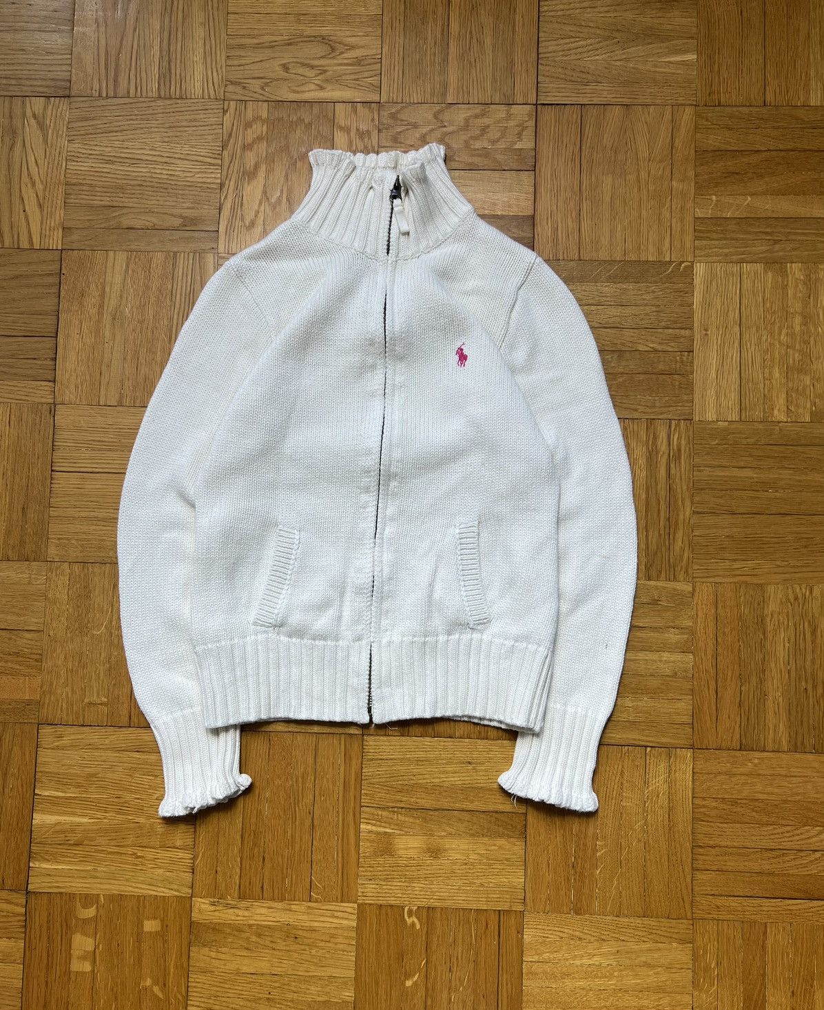 Ralph Lauren × Vintage Women Sweater Ralph Lauren vintage zipped Size L / US 10 / IT 46 - 1 Thumbnail